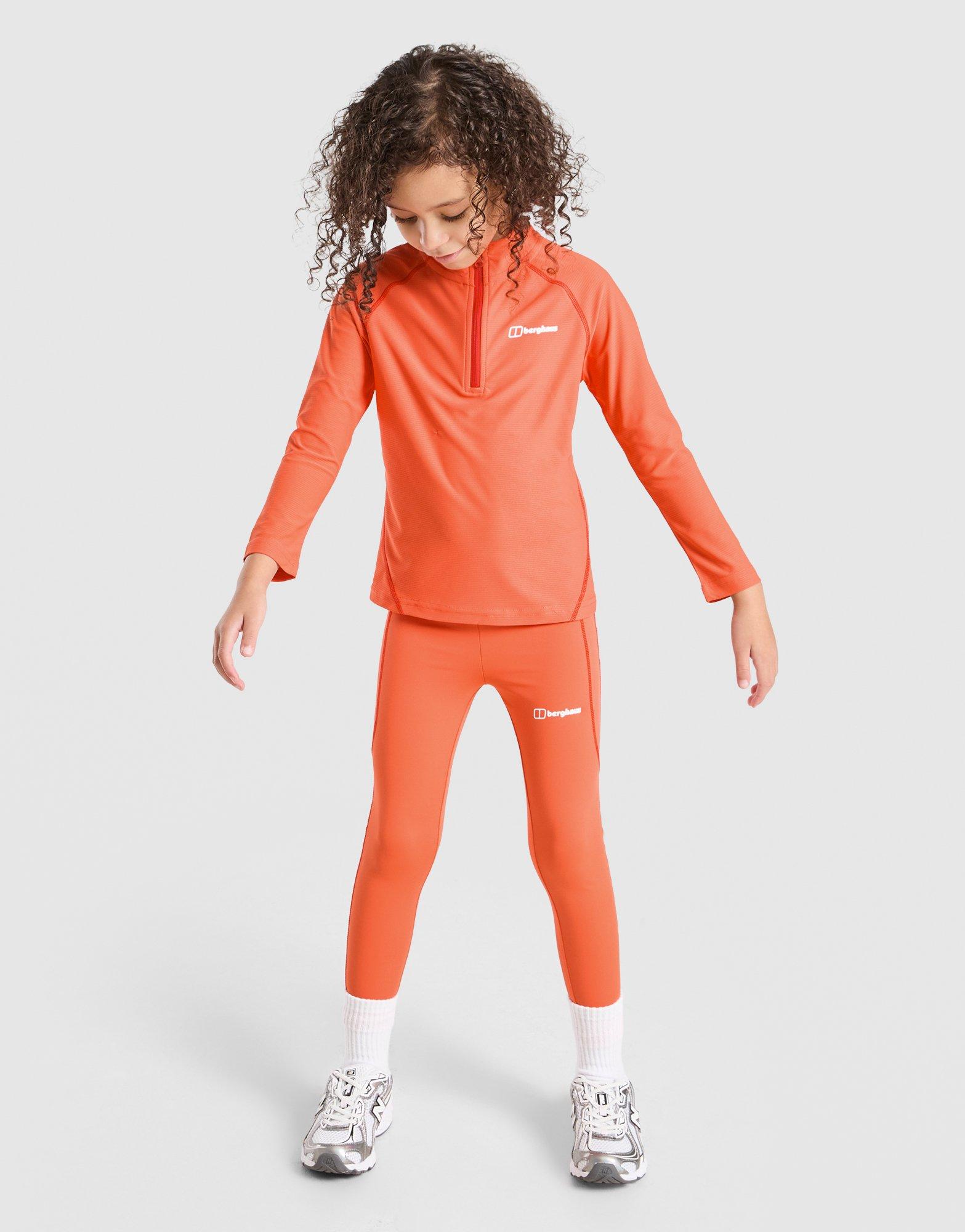 Berghaus Set 1/4 Zip/Leggings Stride Bambina