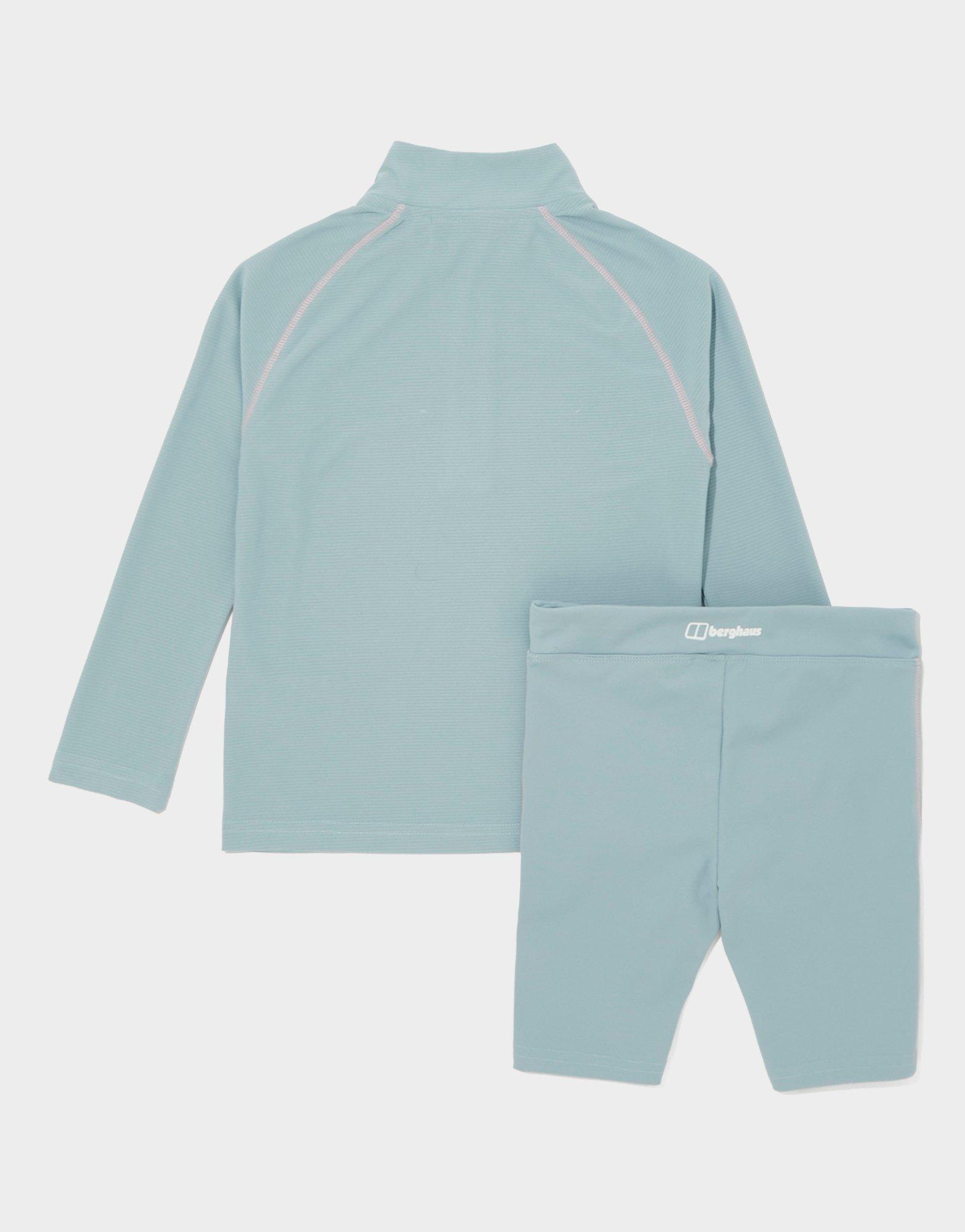Berghaus Girls' Stride 1/4 Zip/Shorts Set Children
