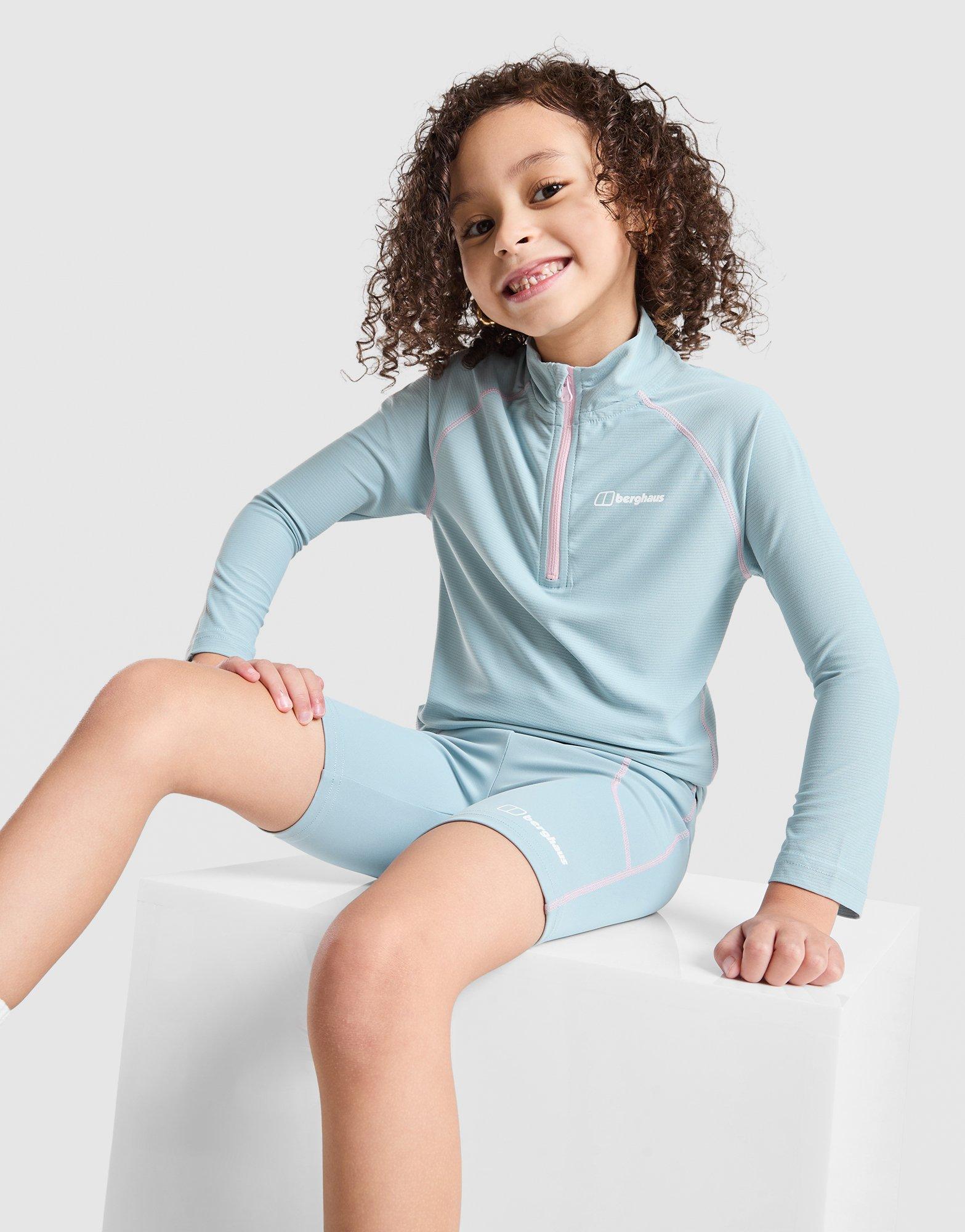 Berghaus Set 1/4 Zip/Pantaloncino Stride Bambina