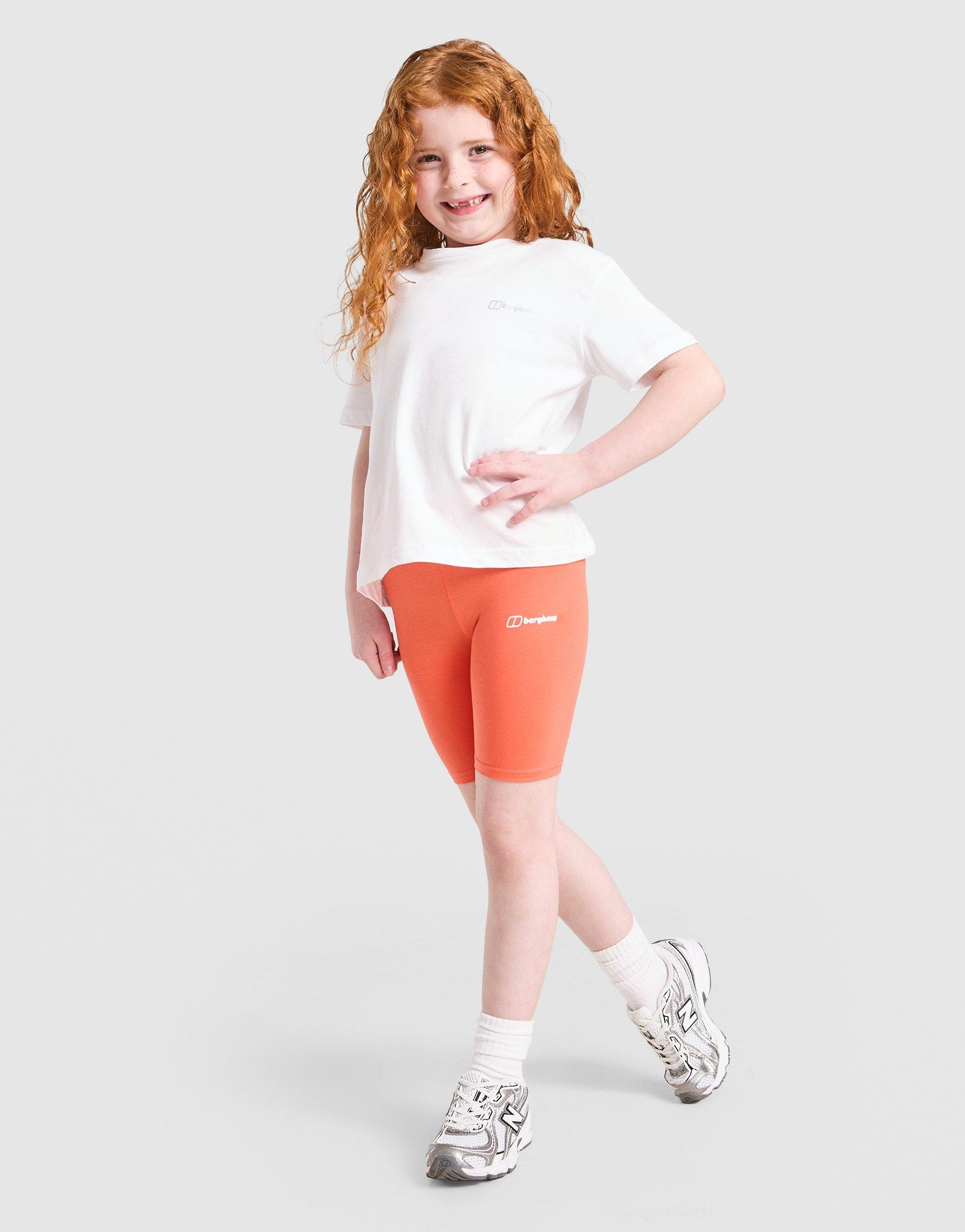 Berghaus Girls' Full Box Logo T-Shirt/Shorts Set Children