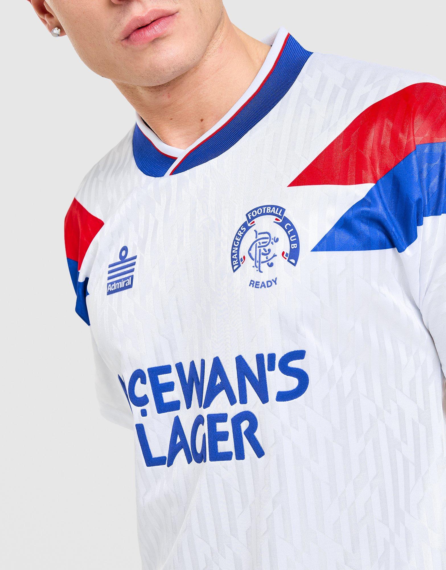 Score Draw Rangers FC '90 Retro Away Shirt