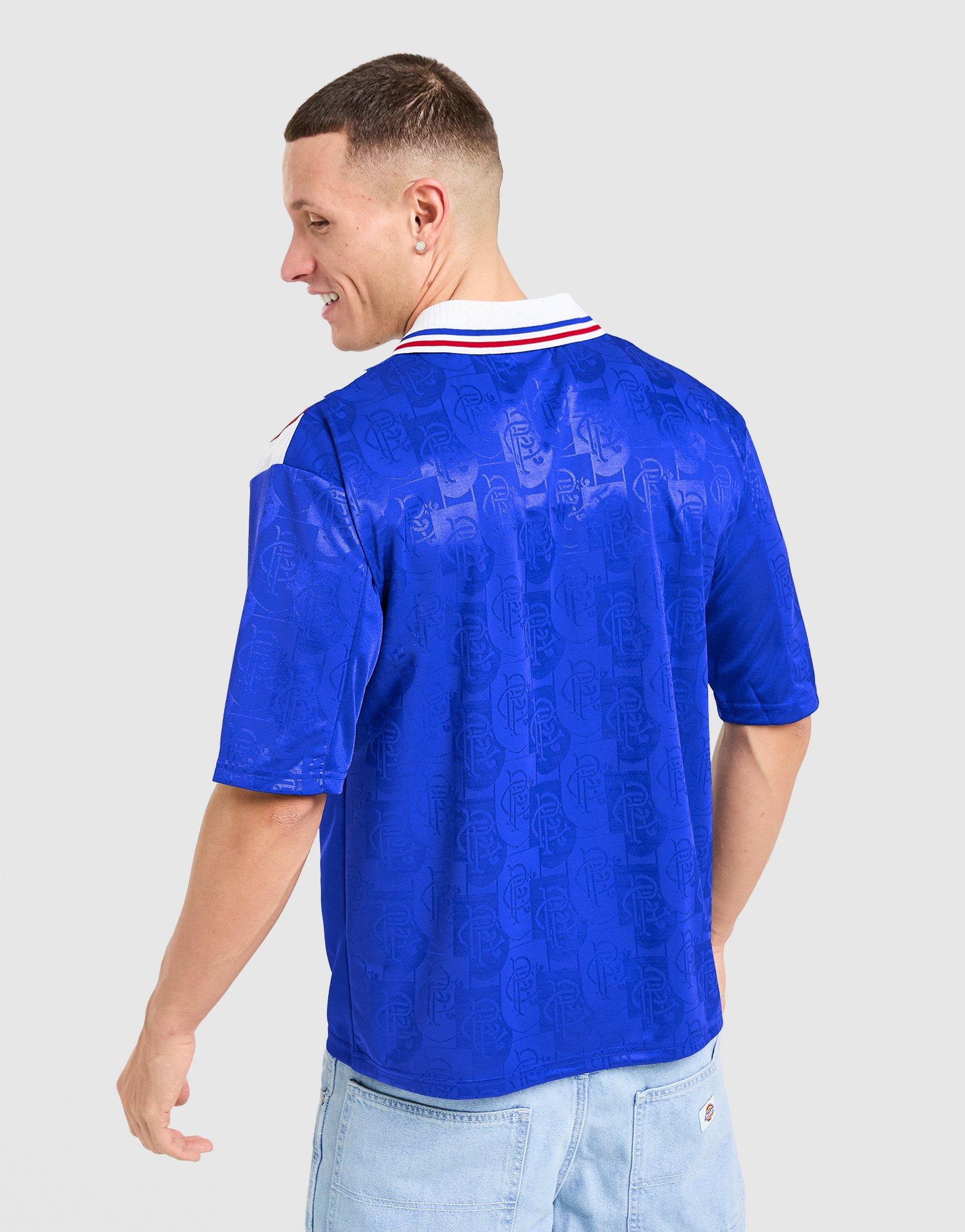 Score Draw Rangers FC '96 Retro Home Shirt