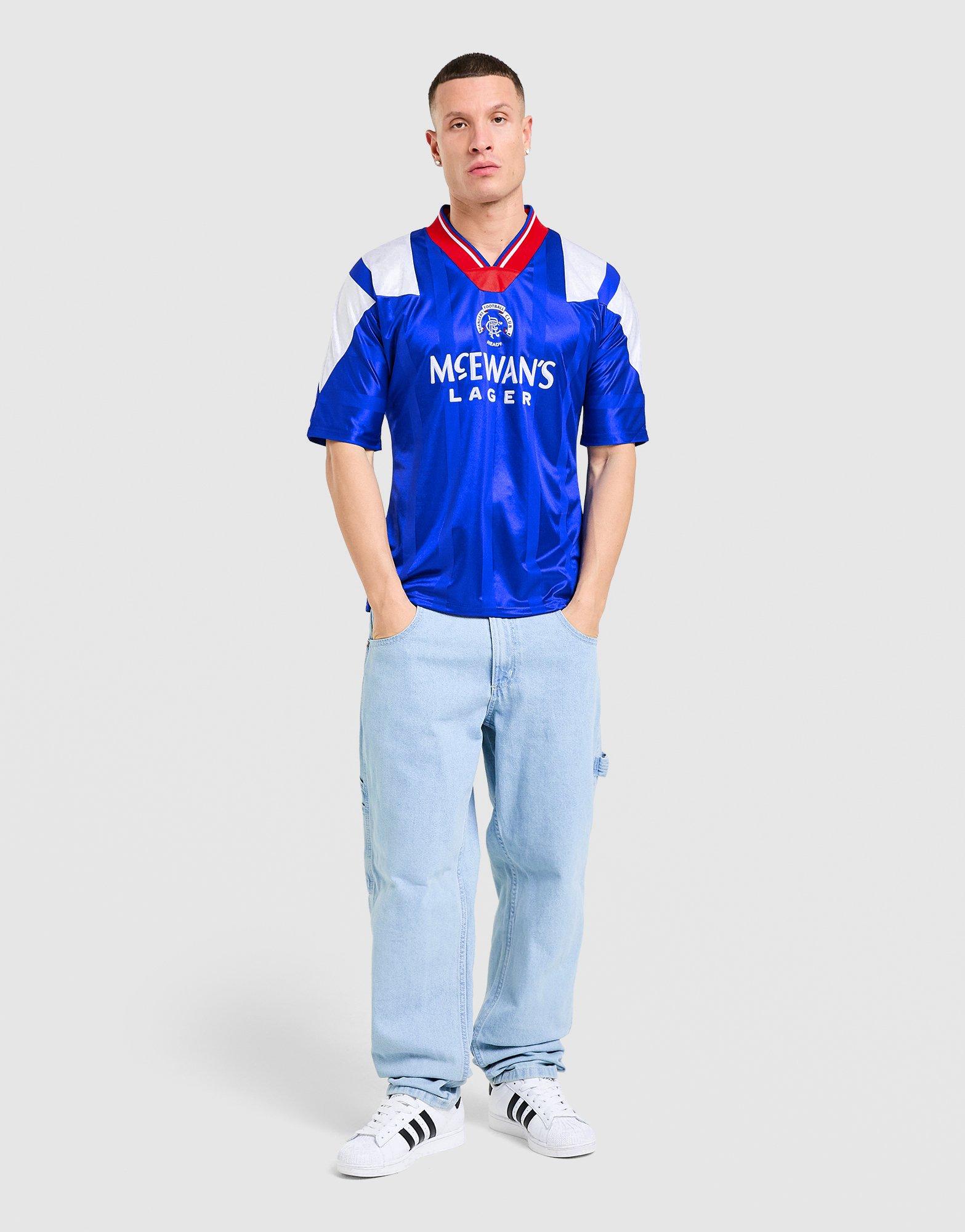 Score Draw Rangers FC '92 Retro Home Shirt