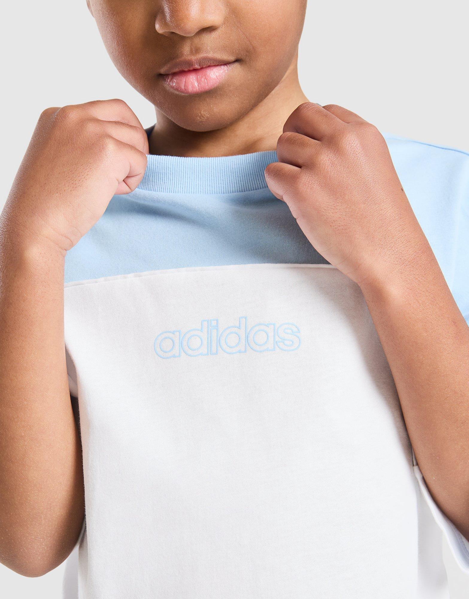 adidas Linear T-Shirt/Shorts Set Children