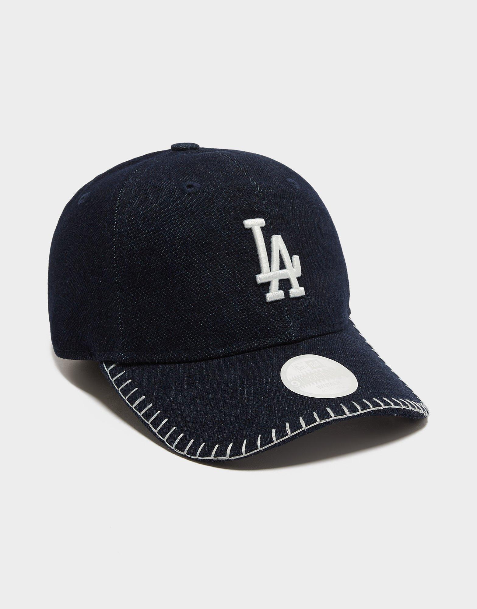 New Era MLB LA Dodgers Contrast Stitch 9TWENTY Denim Cap