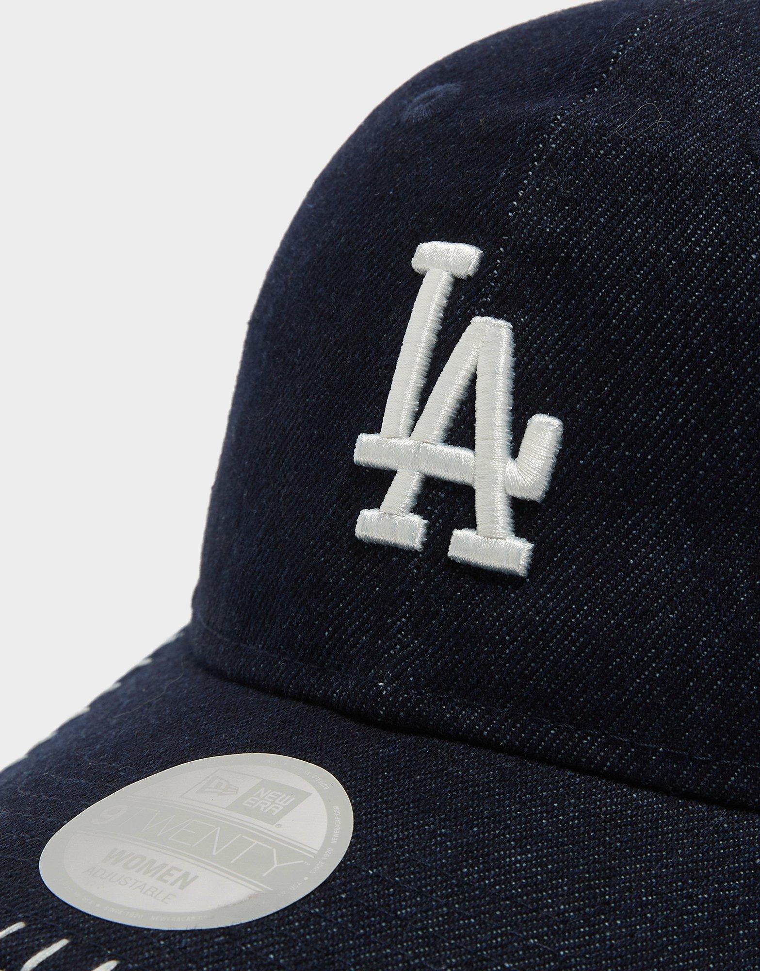 New Era MLB LA Dodgers Contrast Stitch 9TWENTY Denim Cap