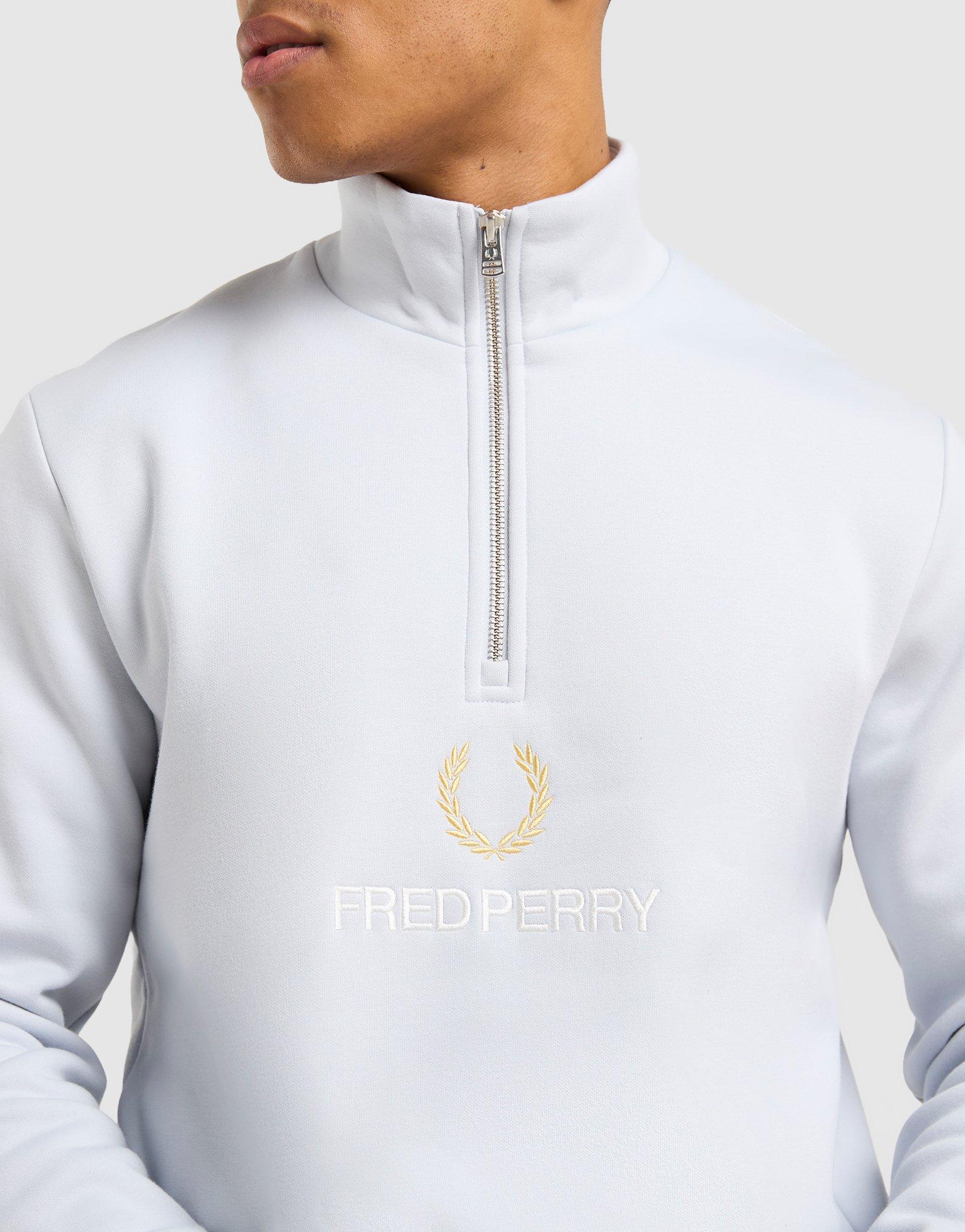 Fred Perry Original Stack 1/2 Zip Sweatshirt