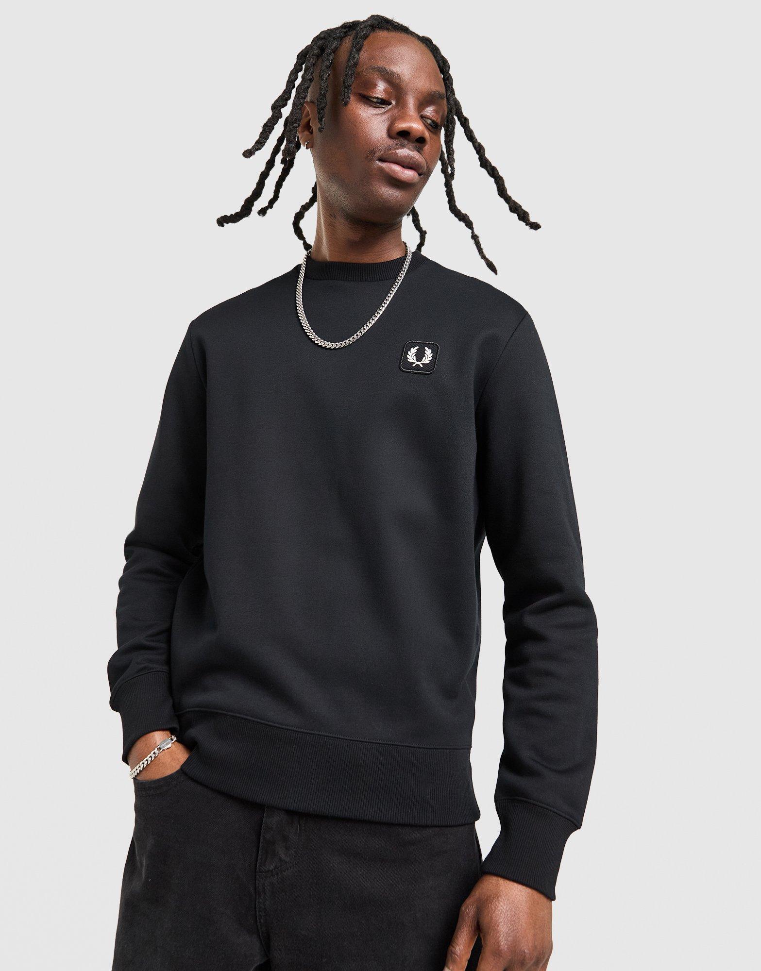 Fred Perry Badge Crew Sweatshirt