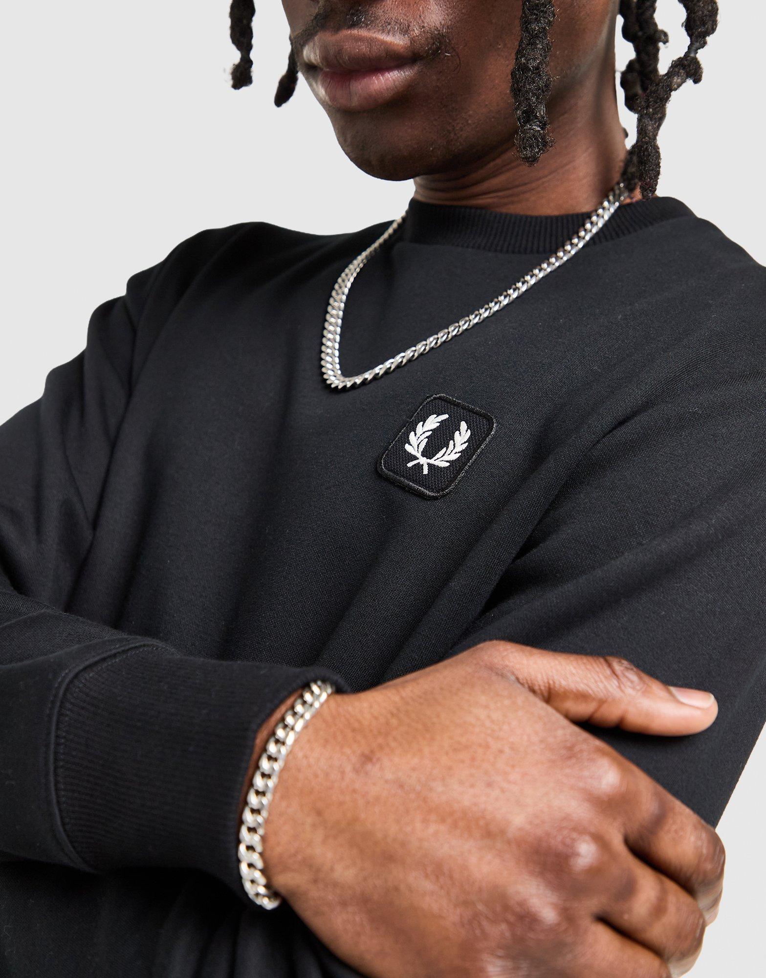 Fred Perry Felpa Girocollo Badge