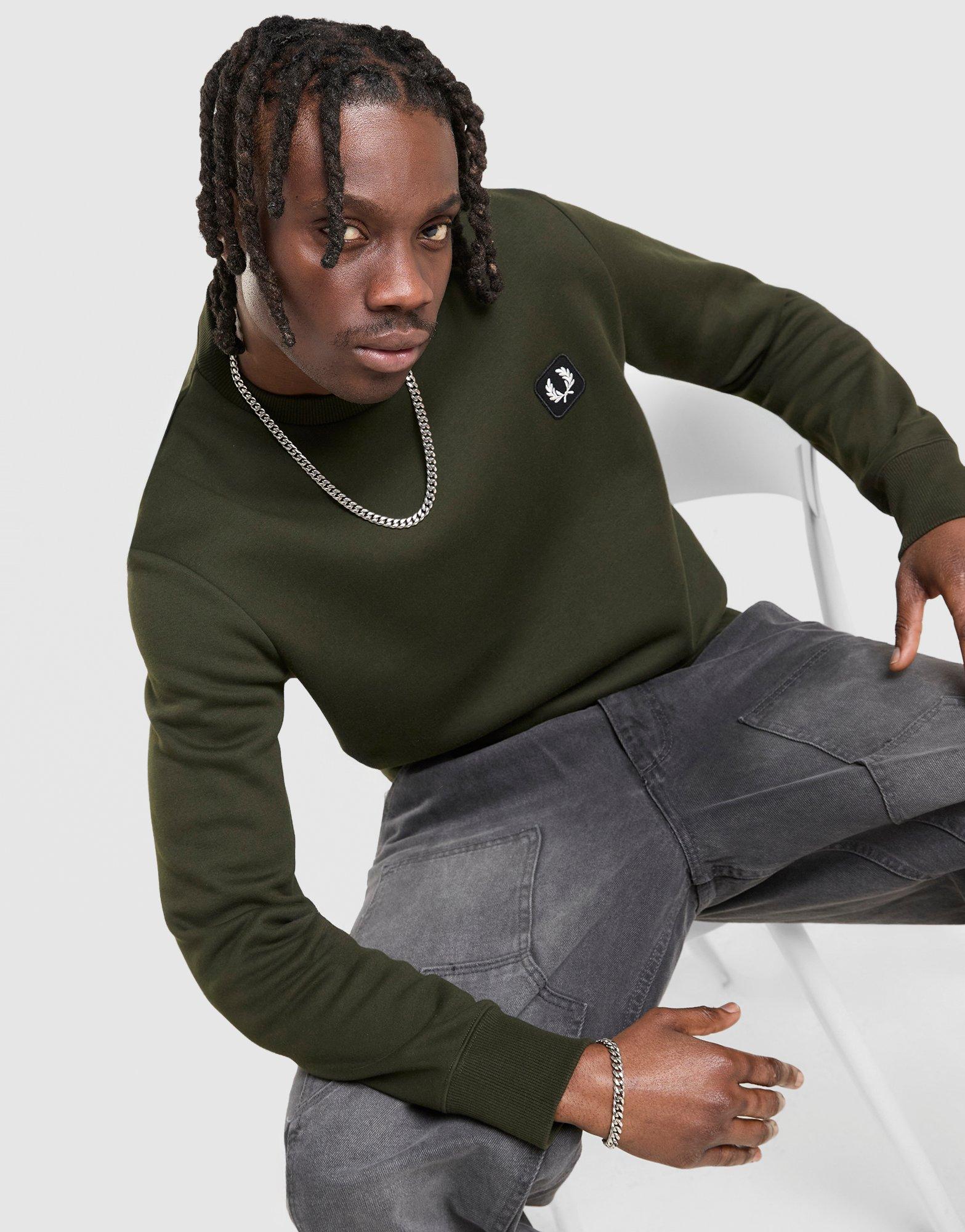 Fred Perry Felpa Girocollo Badge