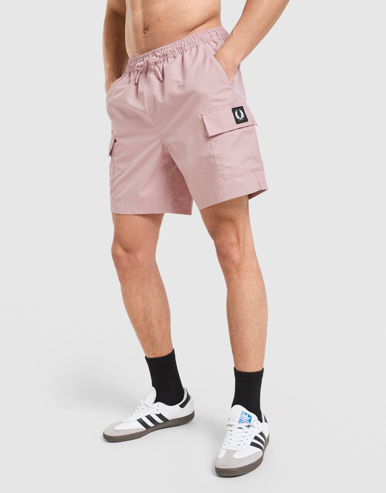 Fred Perry Badge Cargo Swim Shorts