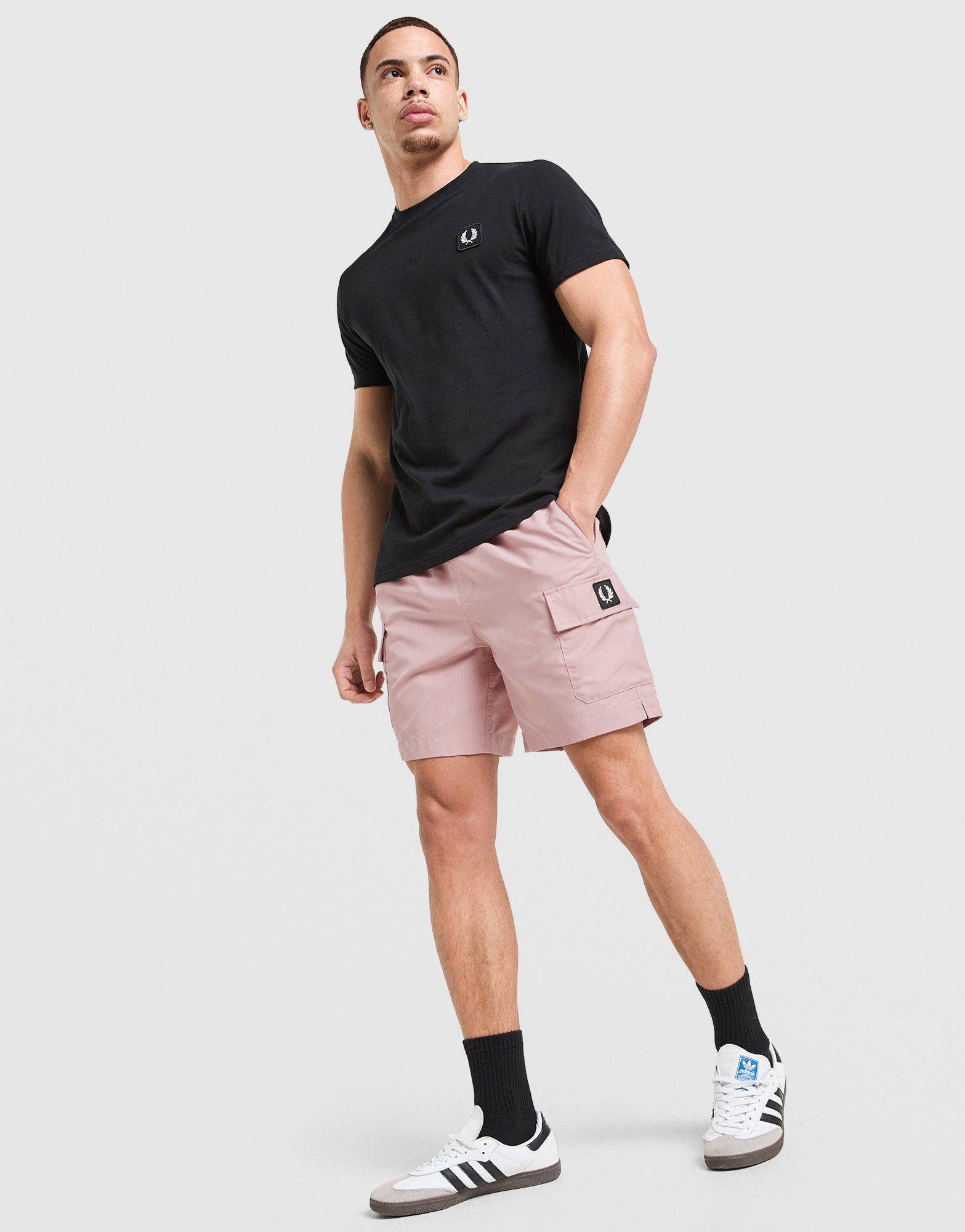 Fred Perry Badge Cargo Swim Shorts