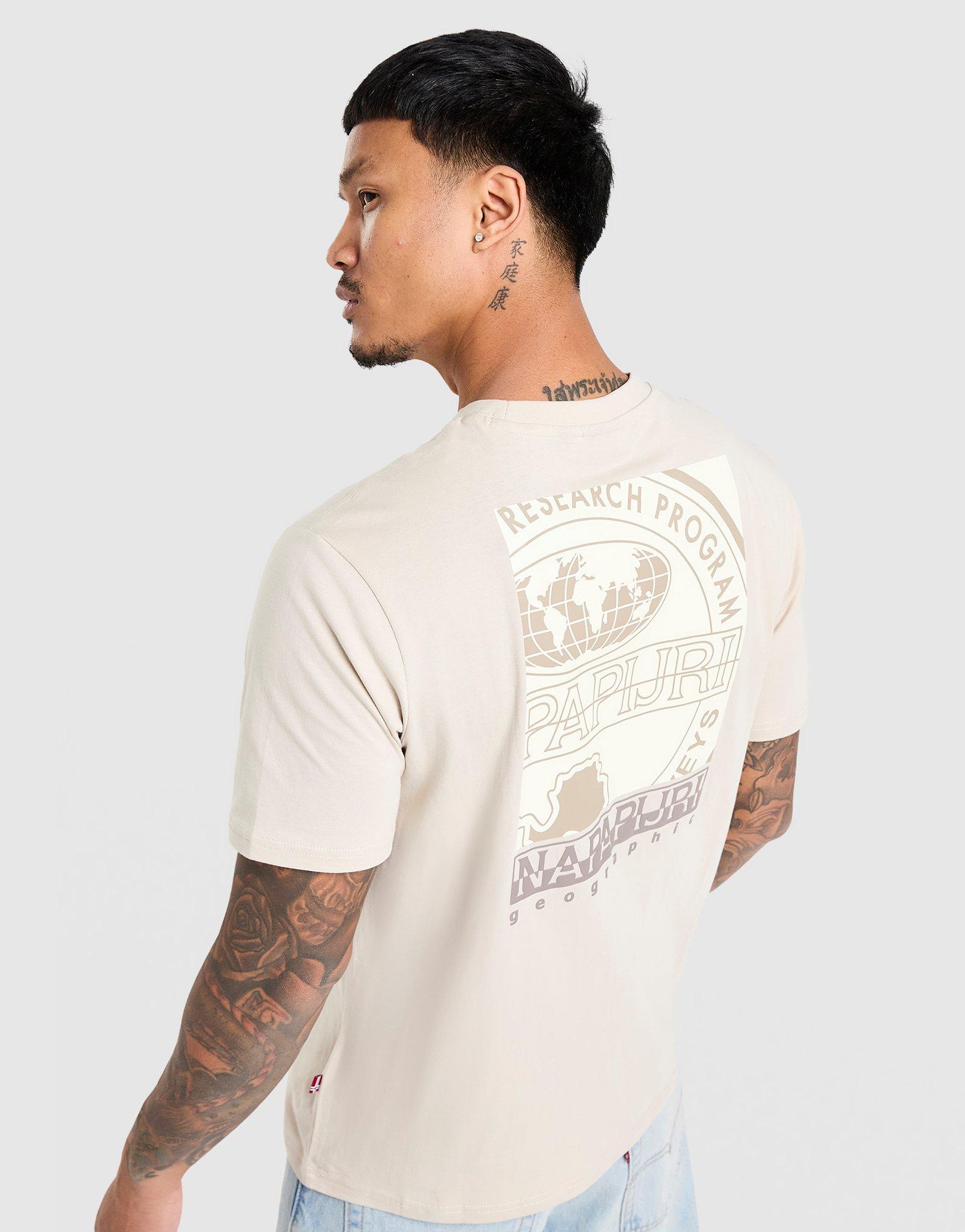 Napapijri Maglia Back Box Graphic Bollo