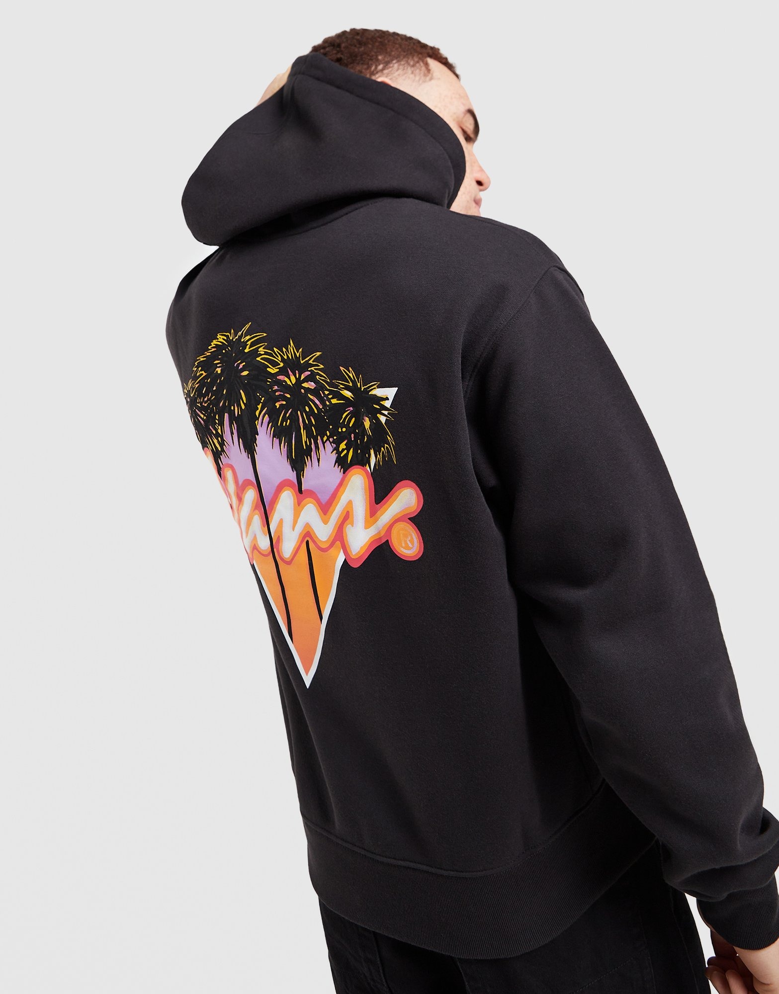 Black Vans Palm Drive Overhead Hoodie - JD Sports Global