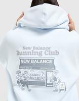 New Balance Run Club Con Cappuccio Felpa Con Cappuccio