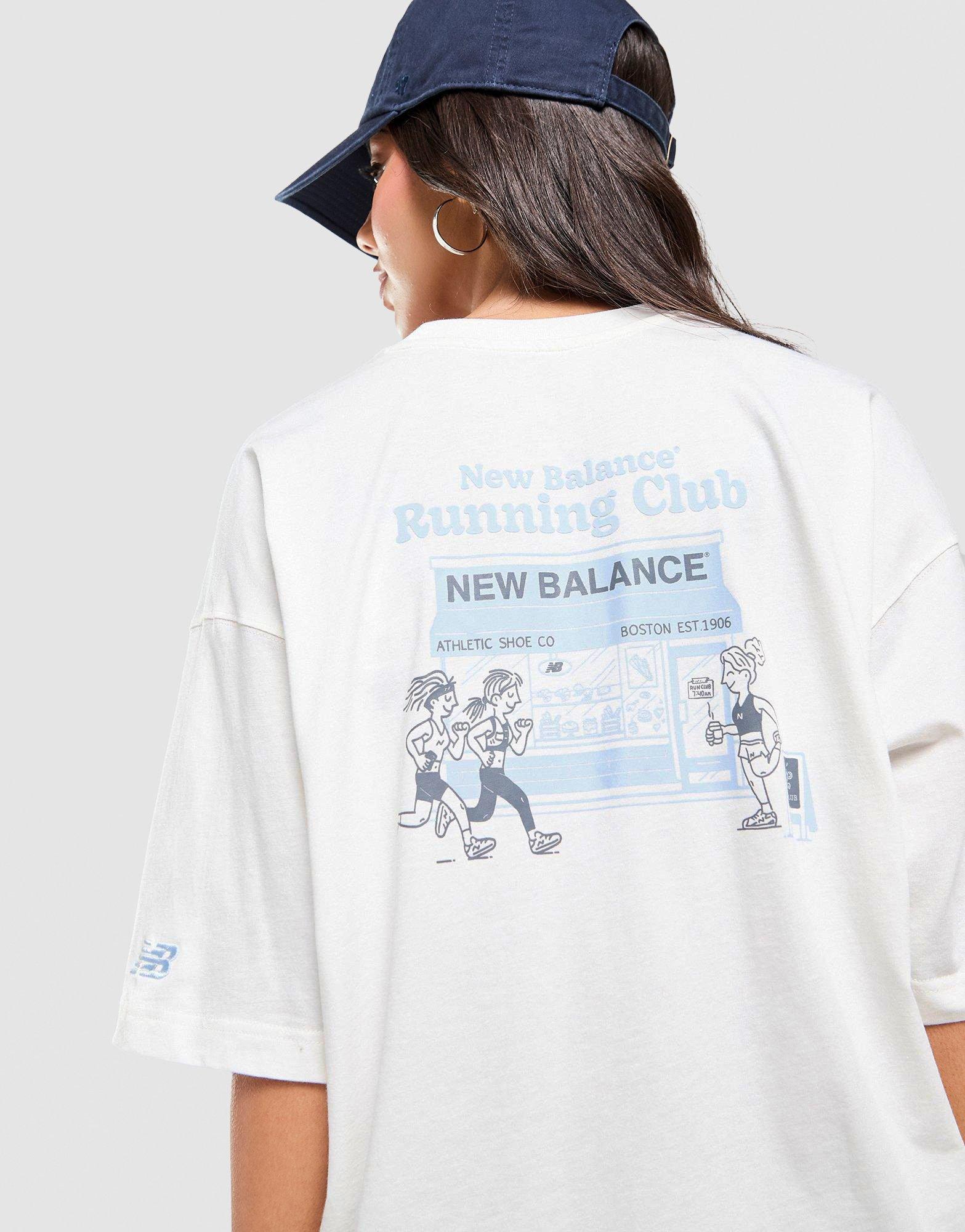New Balance Run Club Taglio Boyfriend Maglia