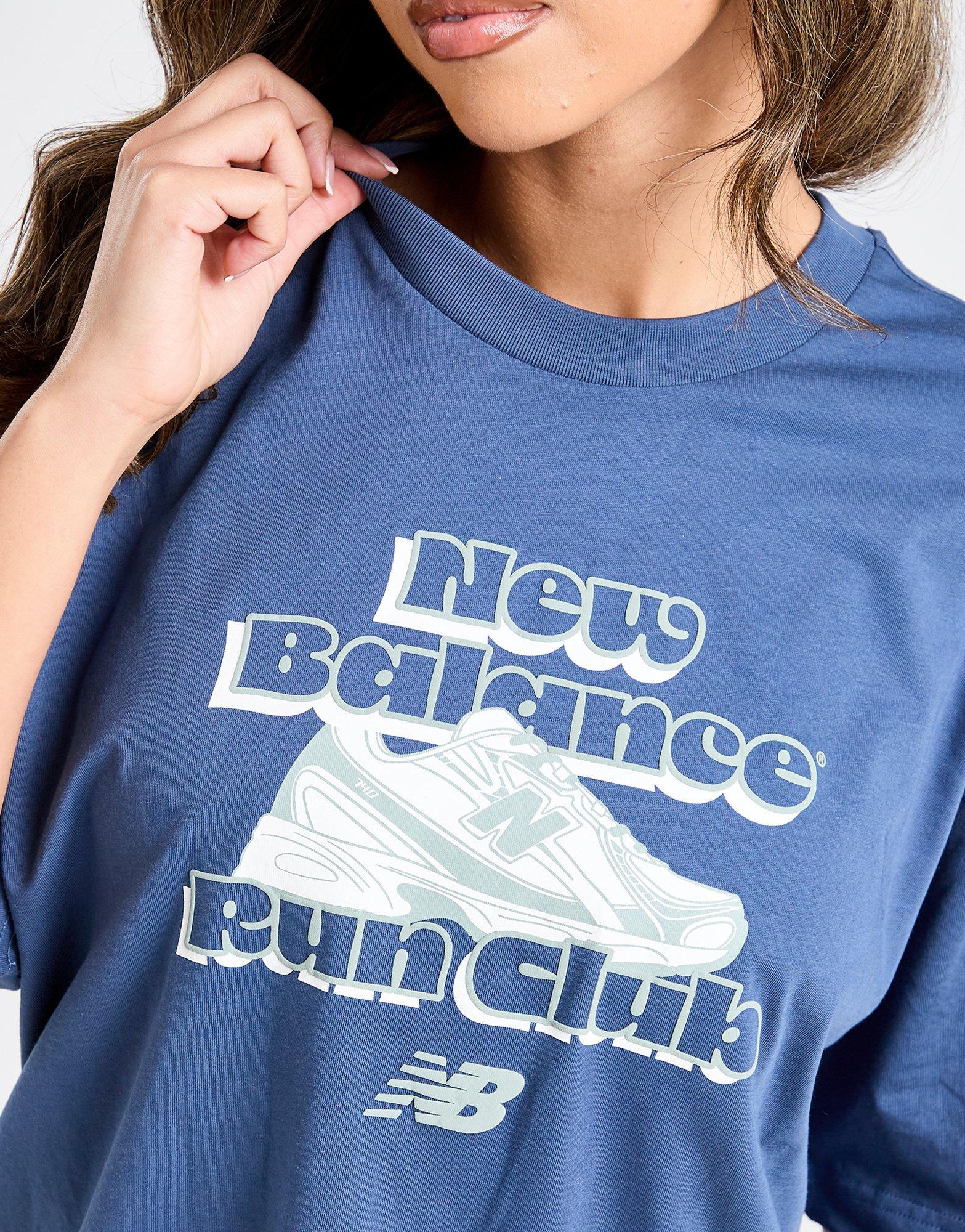 New Balance 740 Boyfriend T-Shirt Damen