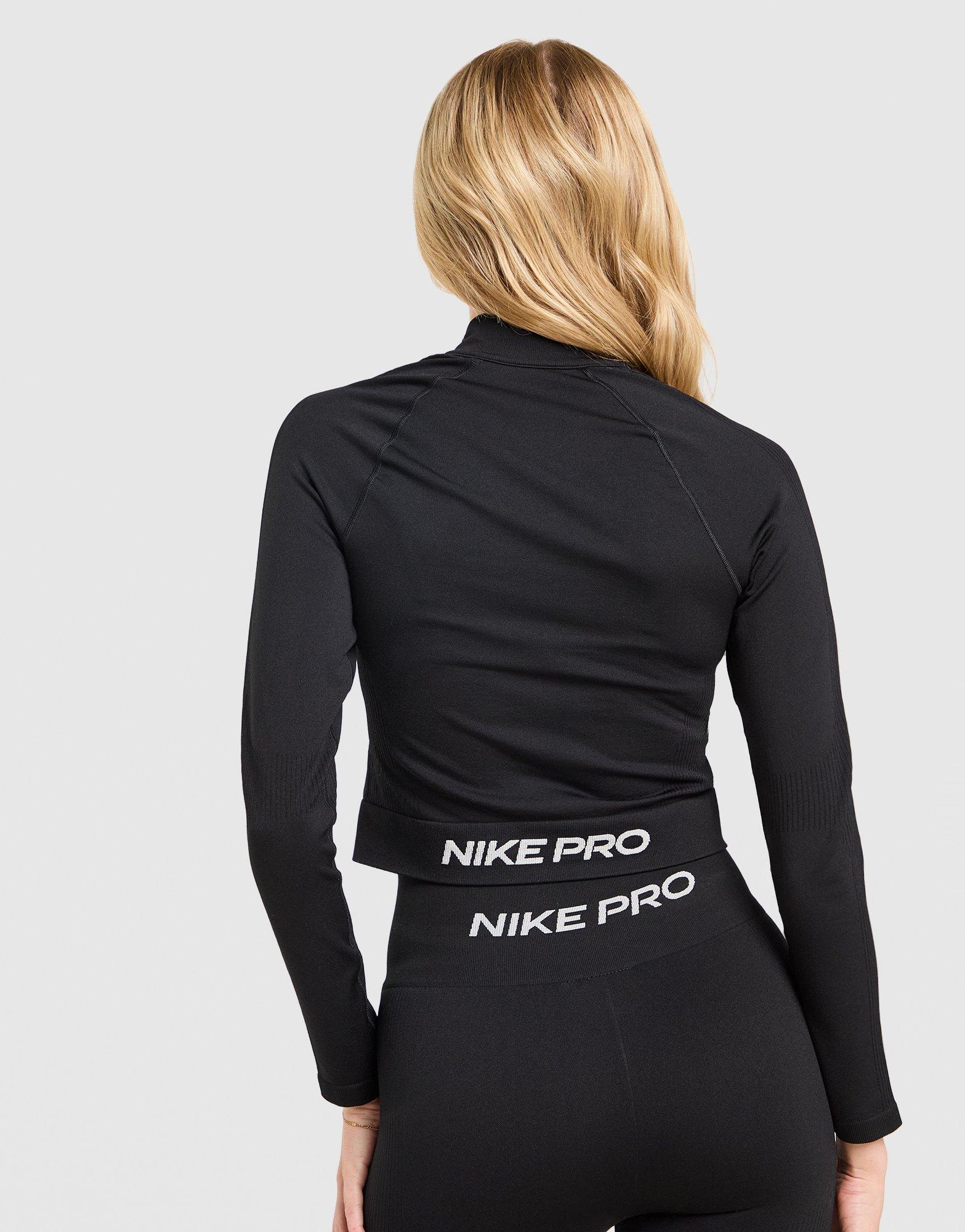 Nike Pro Training Seamless Full Zip Top