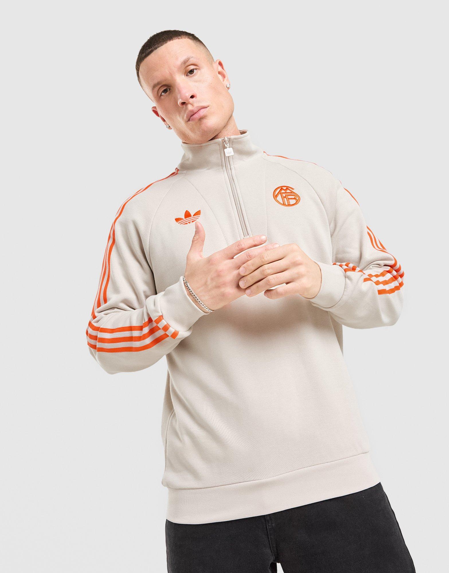 adidas FC Bayern Munich 1/2 Zip Sweatshirt