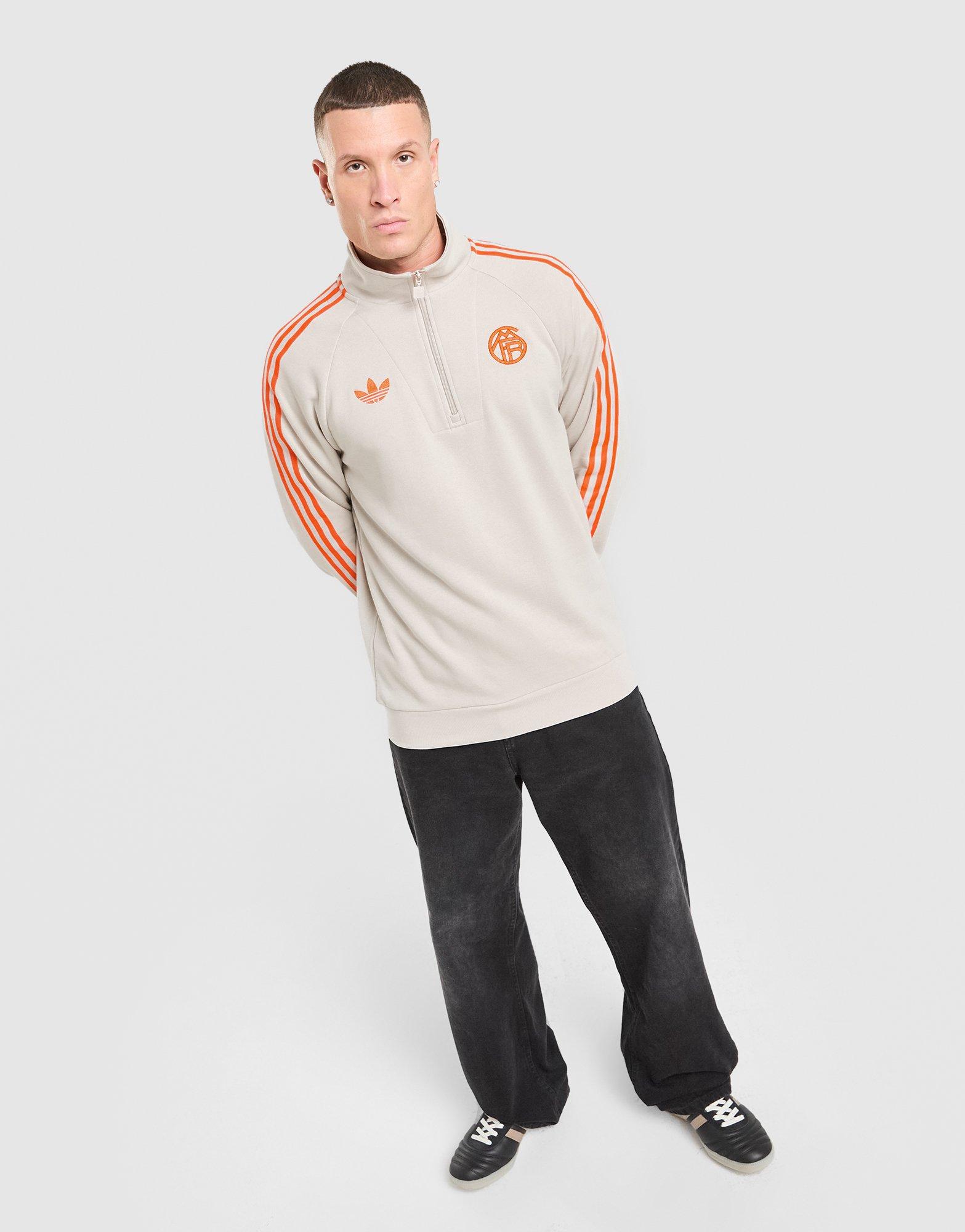 adidas FC Bayern Munich 1/2 Zip Sweatshirt
