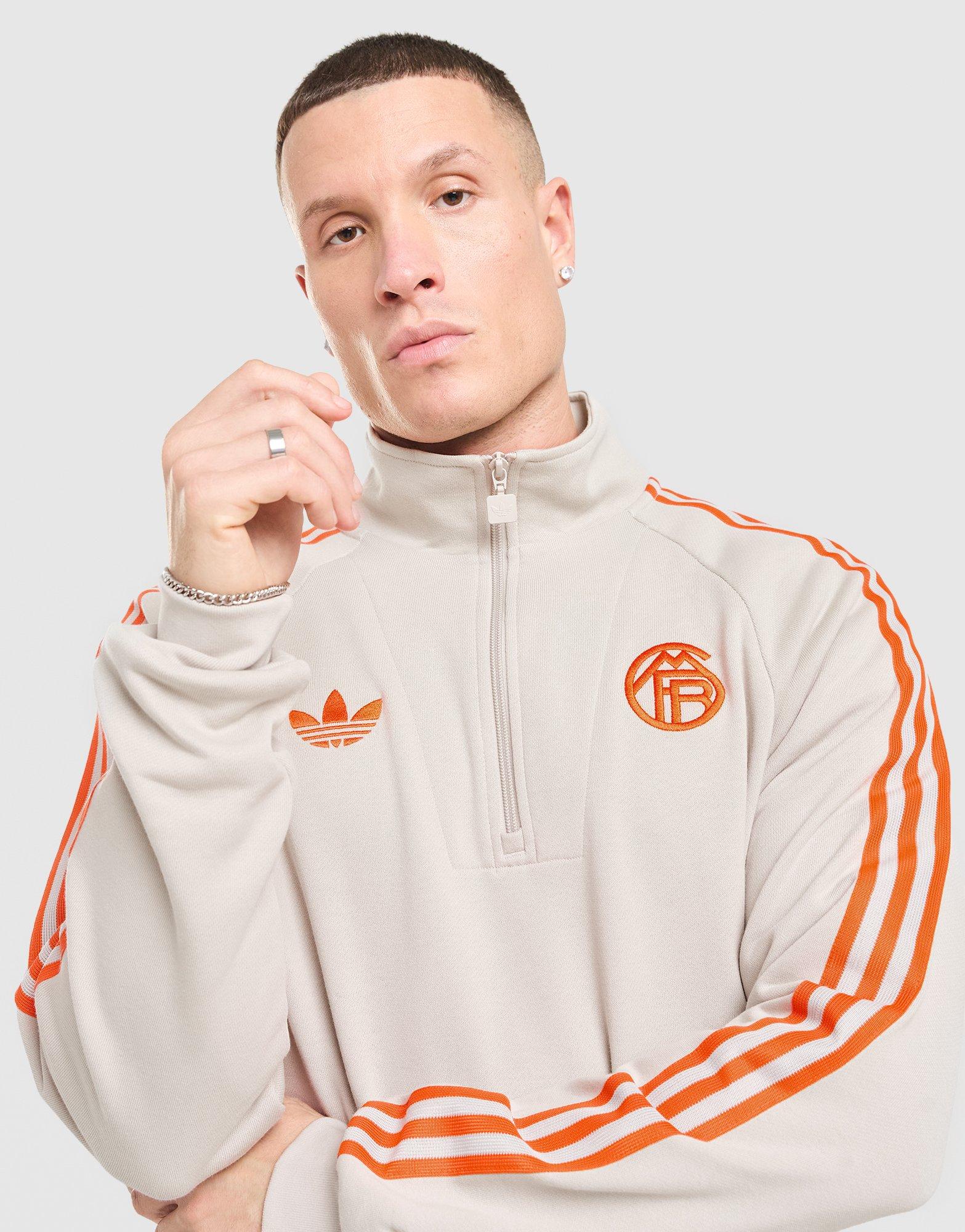 adidas FC Bayern Munich 1/2 Zip Sweatshirt