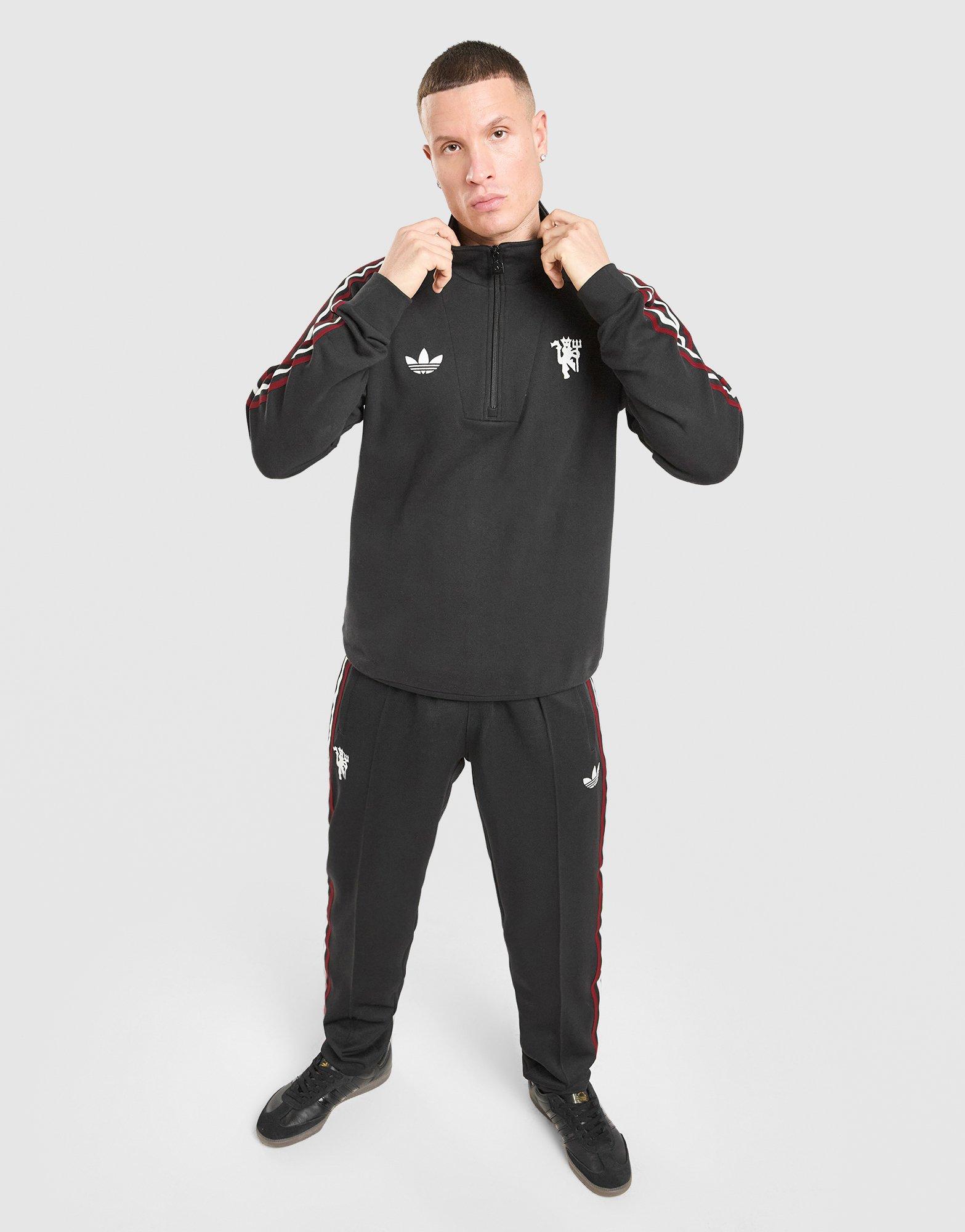 adidas Manchester United Fc Og 1/2 Zip Sweatshirt
