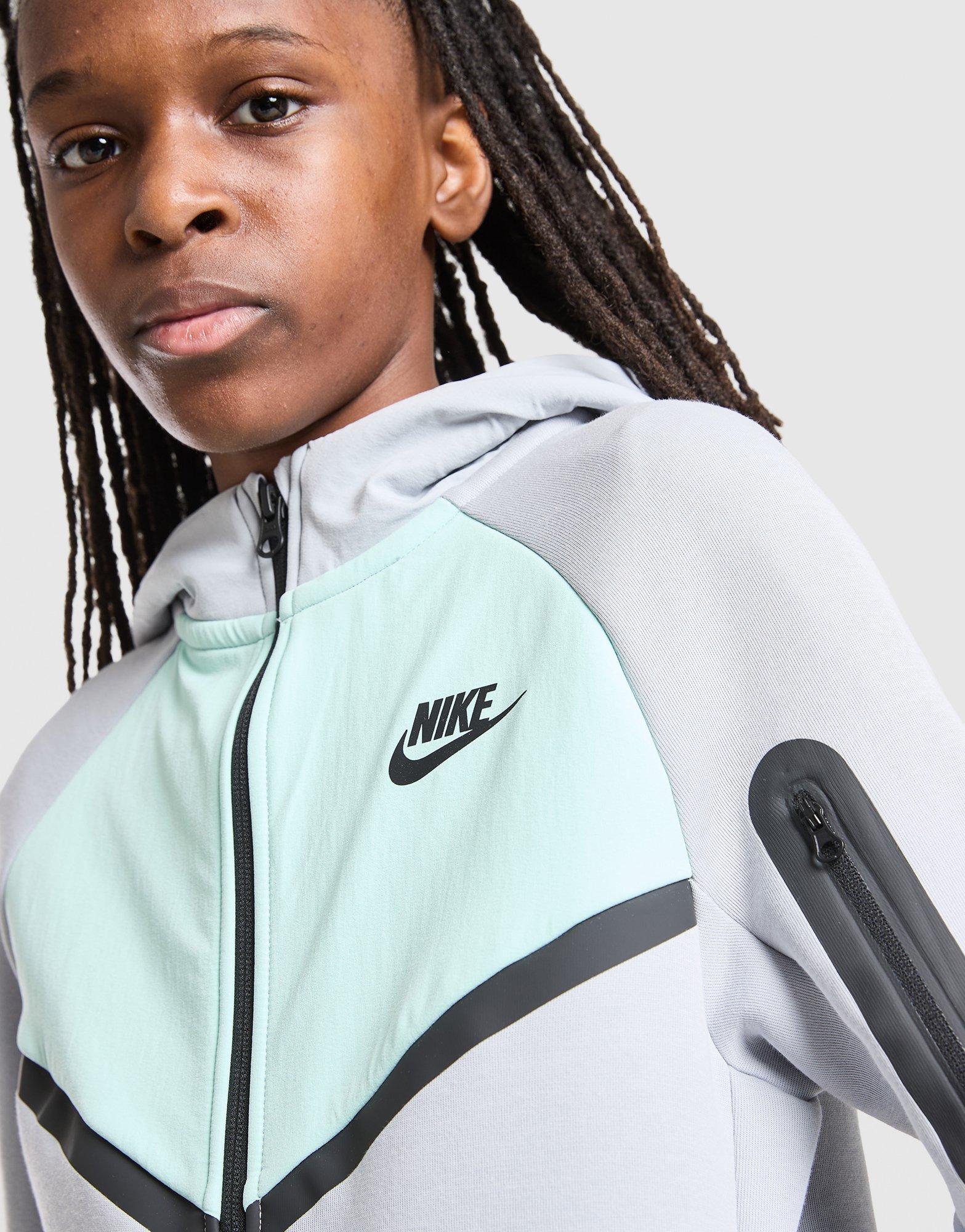 Nike Tech Mix Full Zip Hoodie Junior