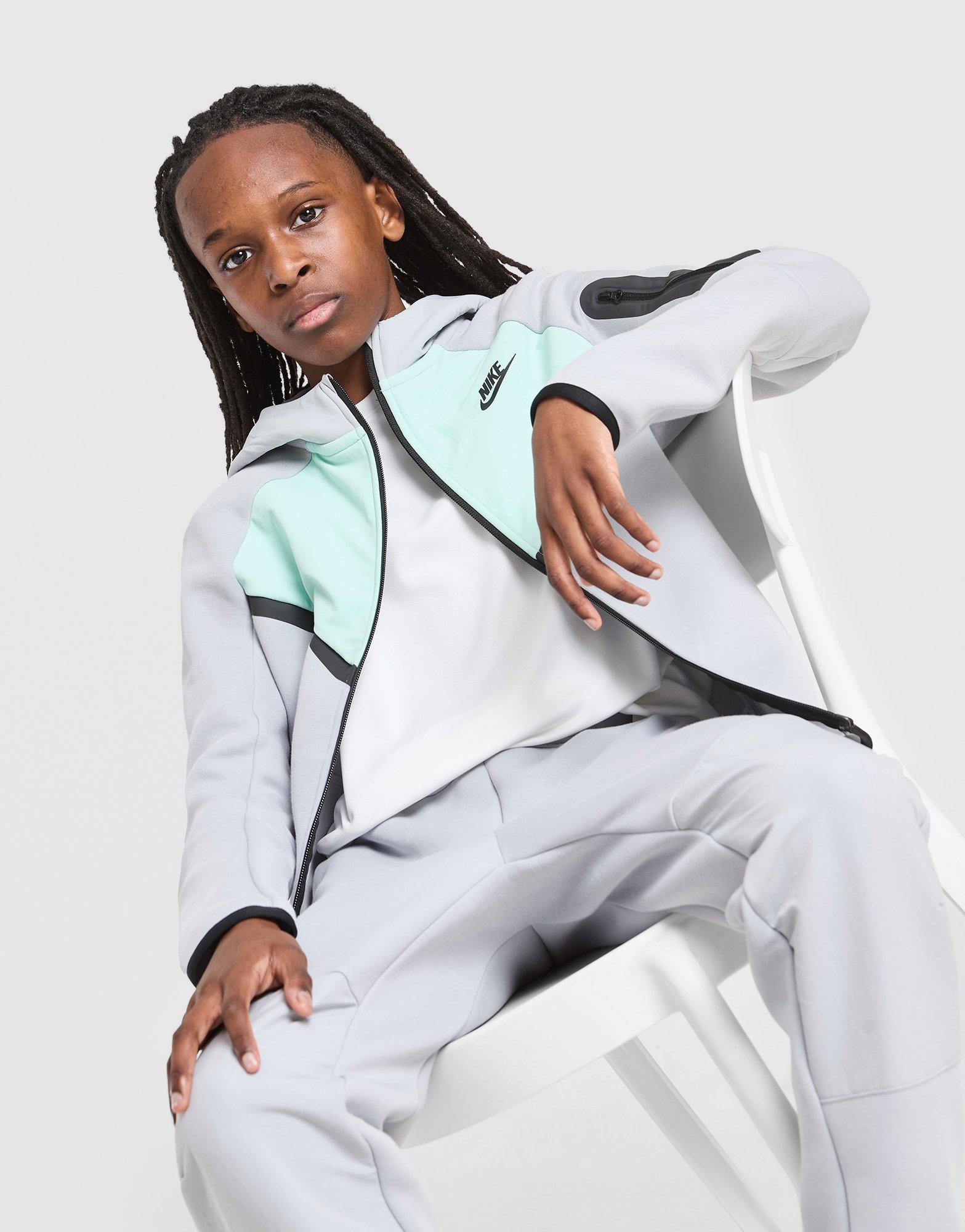 Nike Felpa con Cappuccio Full Zip Tech Mix Junior