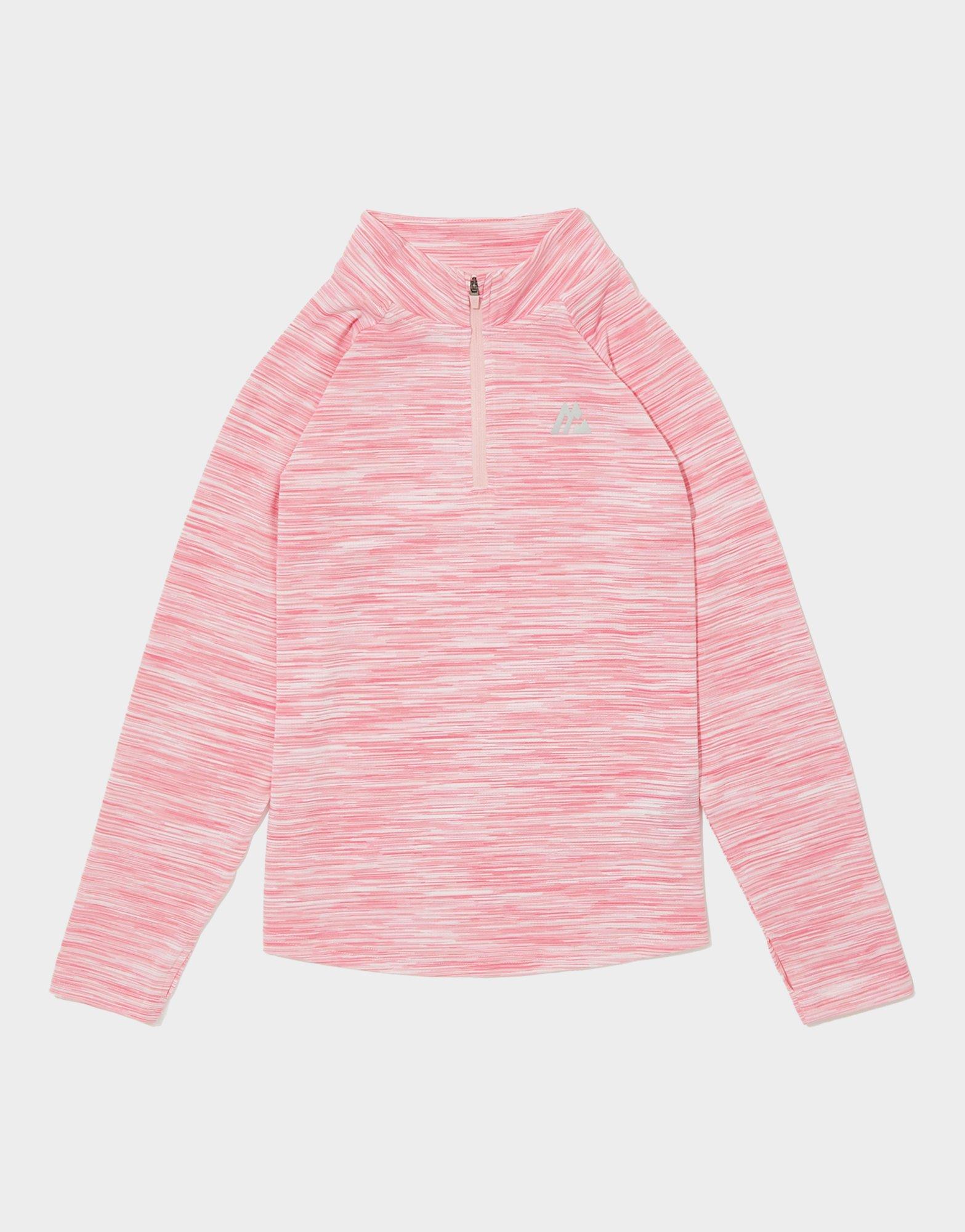 MONTIREX Girls' Trail 1/4 Zip Top Junior