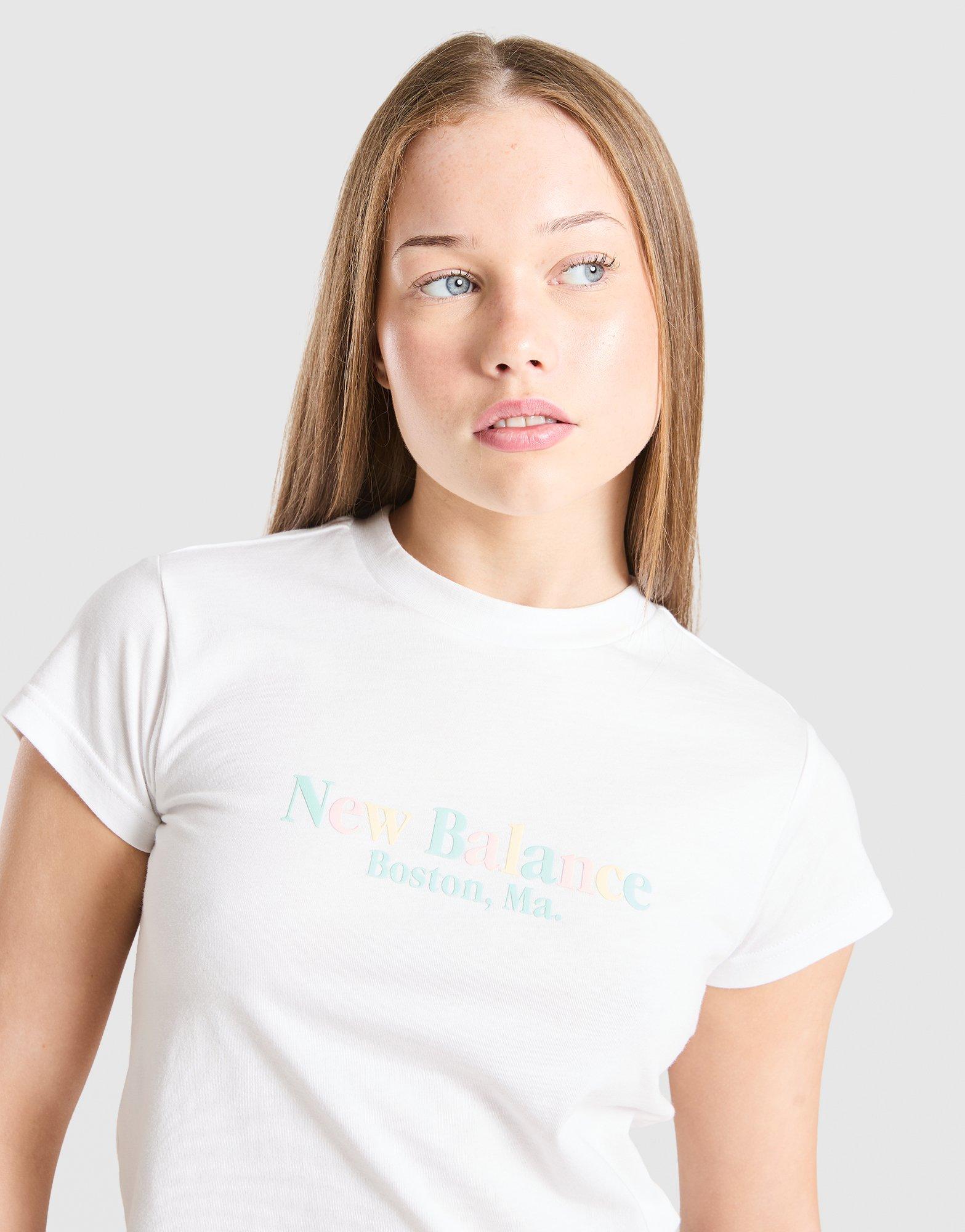 New Balance Girls' Tonal Logo Baby T-Shirt Junior