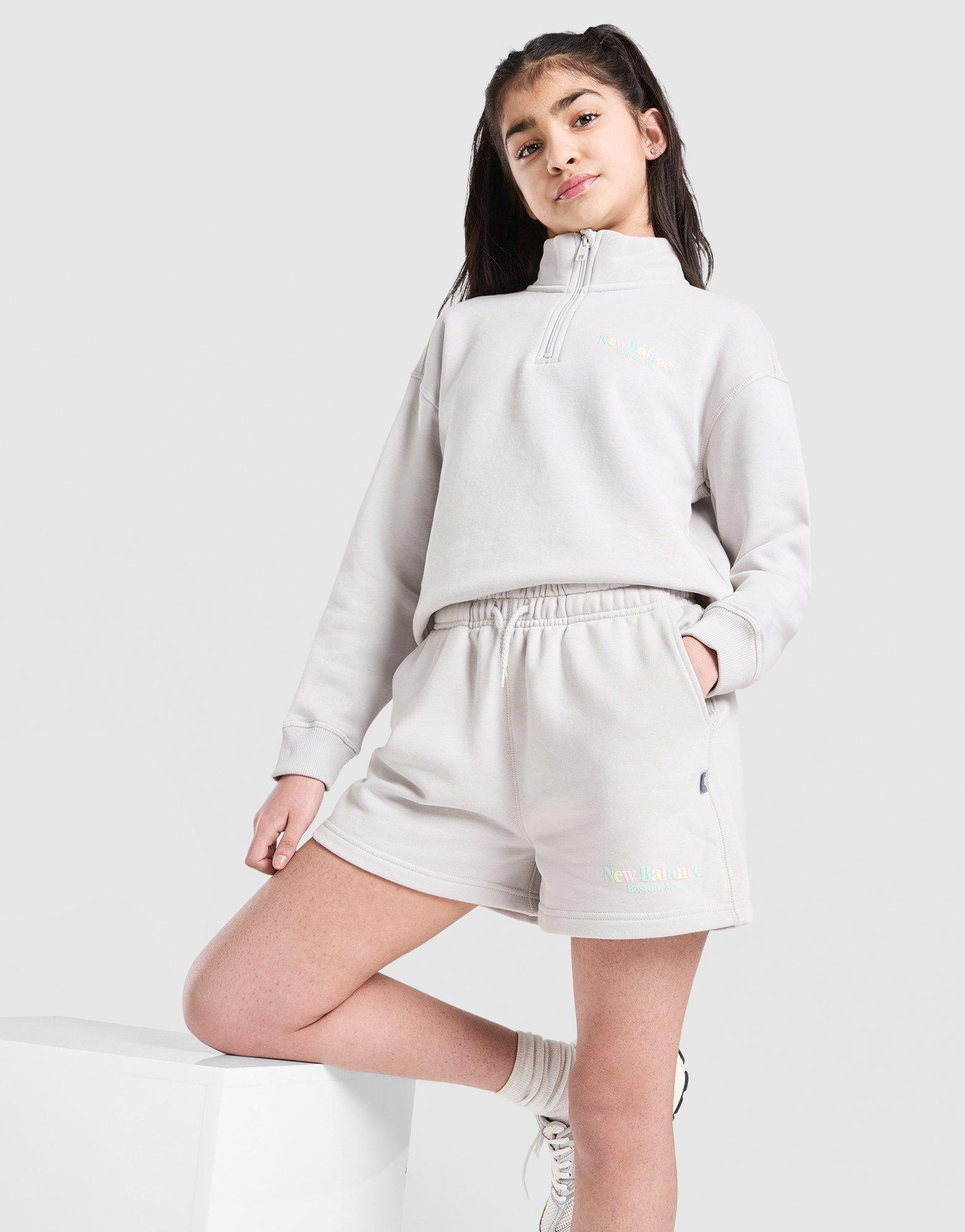 New Balance Girls' Tonal Logo Shorts Junior