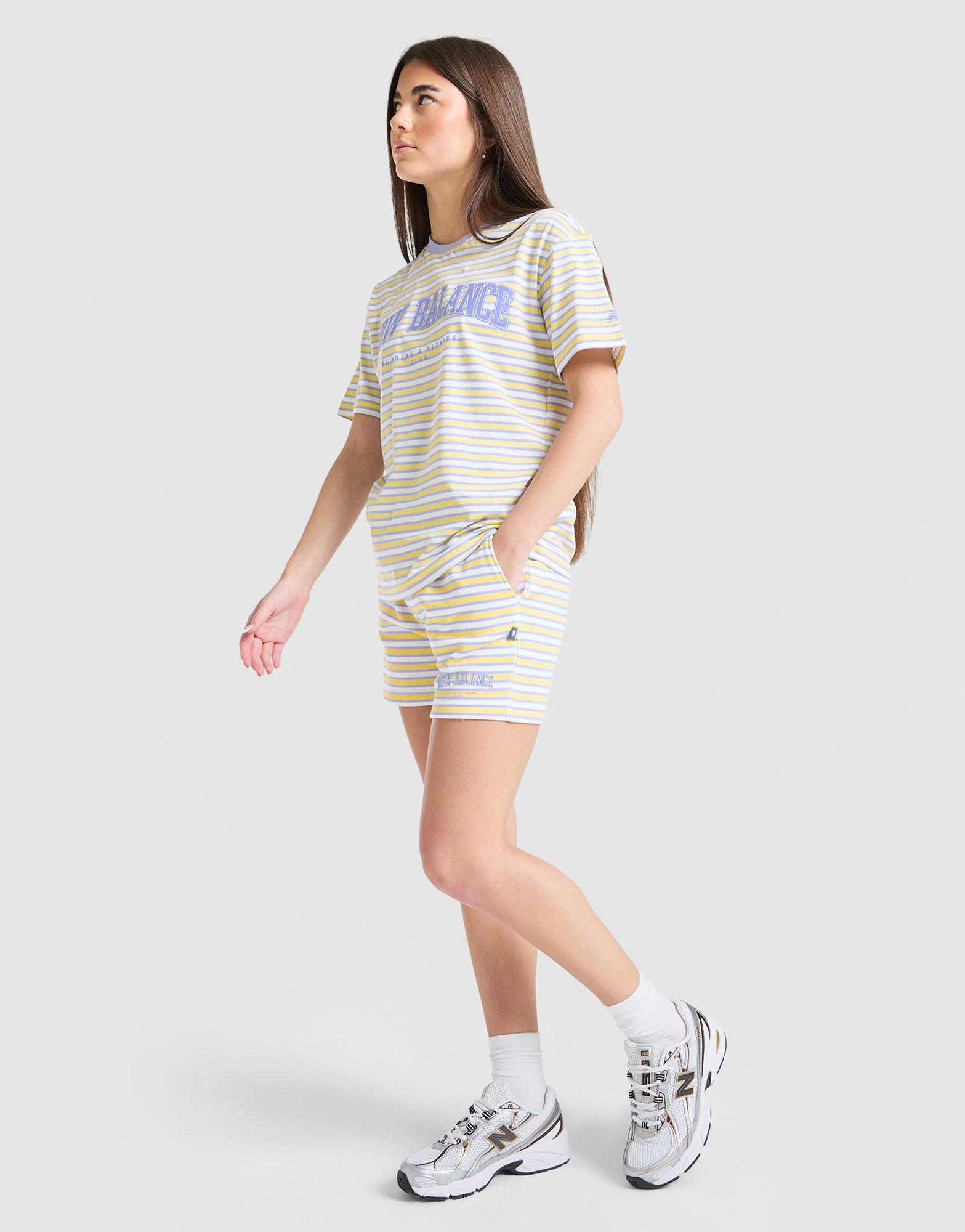 New Balance Girls' Stripe Shorts Junior