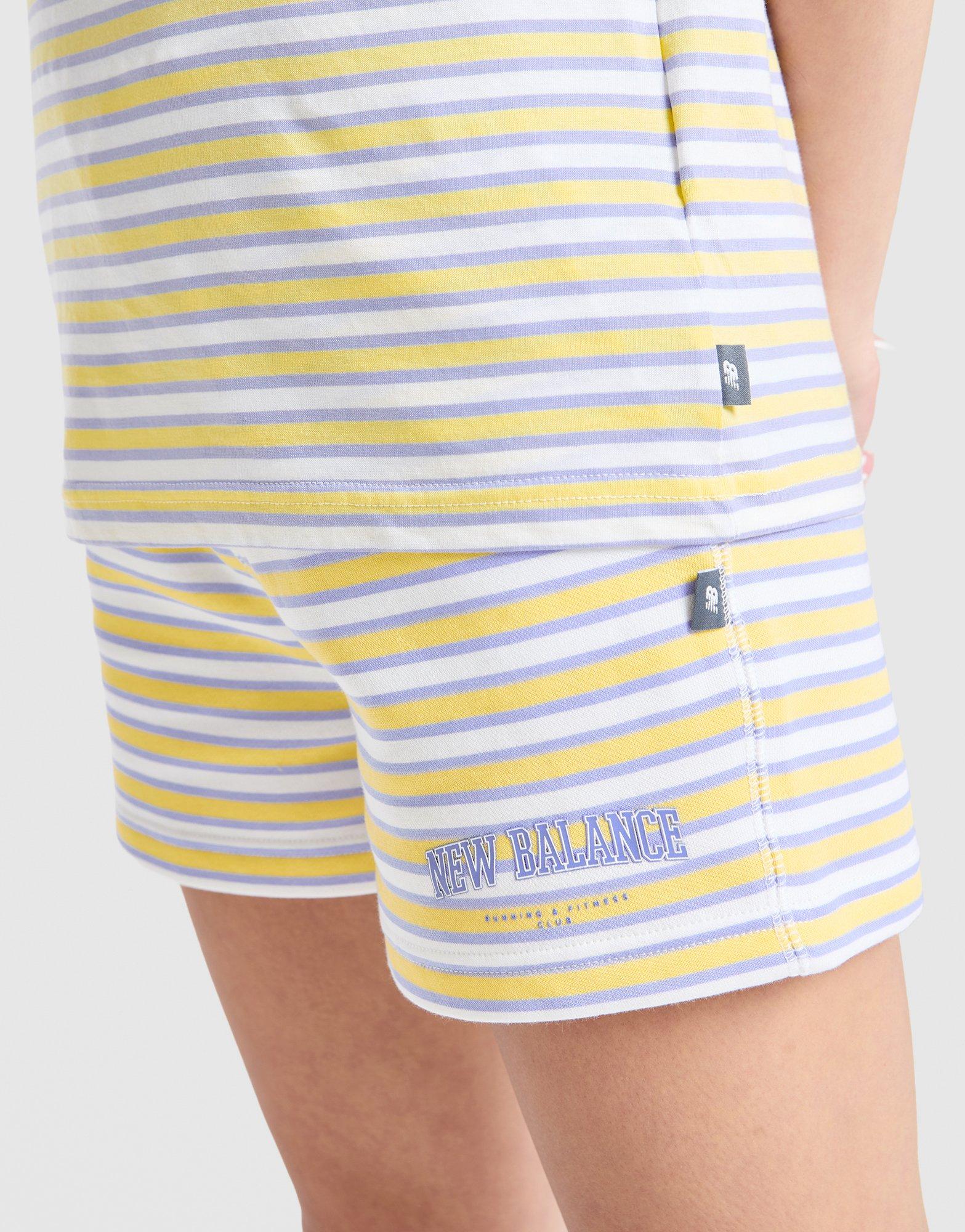 New Balance Girls' Stripe Shorts Junior