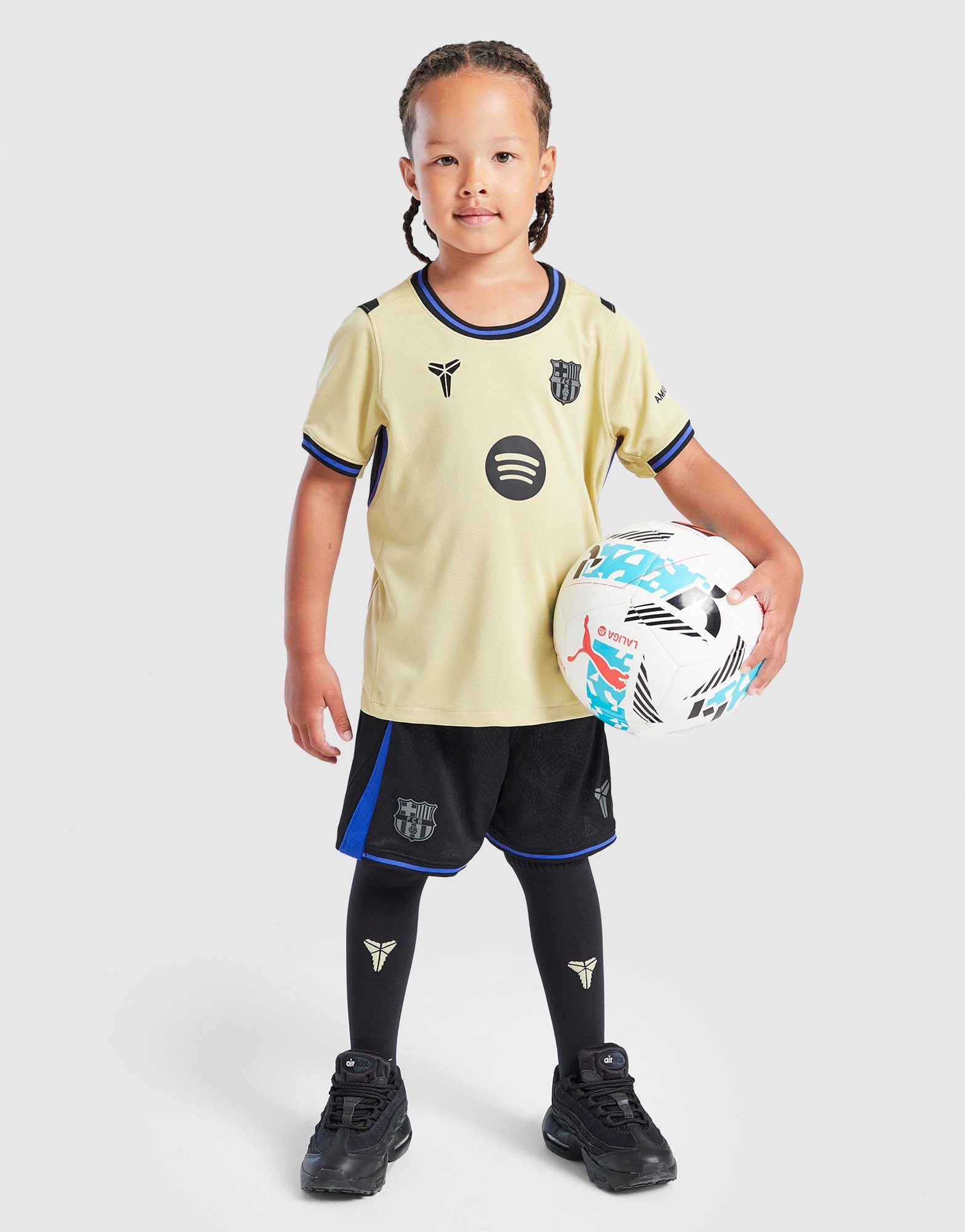 FC Barcelona ゲームジャージ(Away 2025~26)XL Black Nike FC Barcelona 2025/26 Away Kit Children - JD