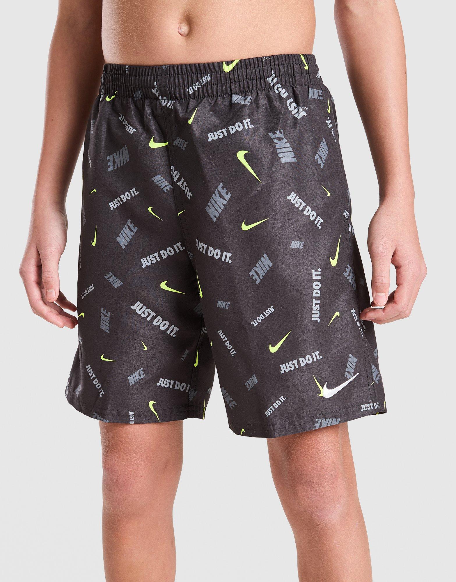 Nike All Over Print Swim Shorts Junior