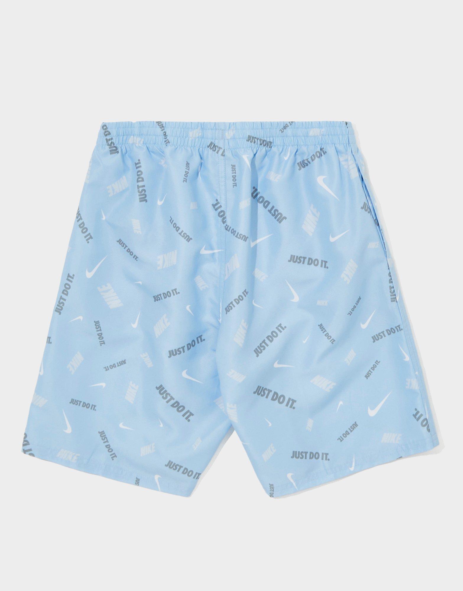 Nike All Over Print Swim Shorts Junior