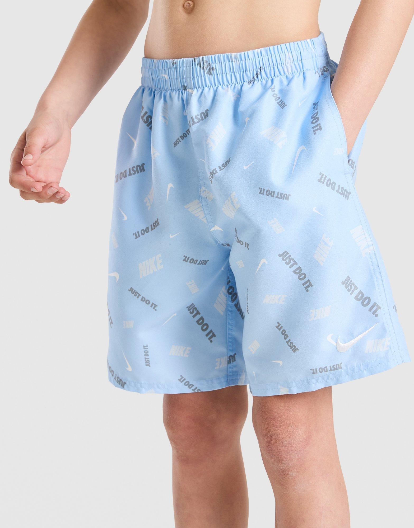 Nike All Over Print Swim Shorts Junior
