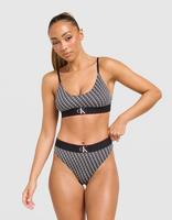 Calvin Klein Underwear CK Graphic All Over Print Thong