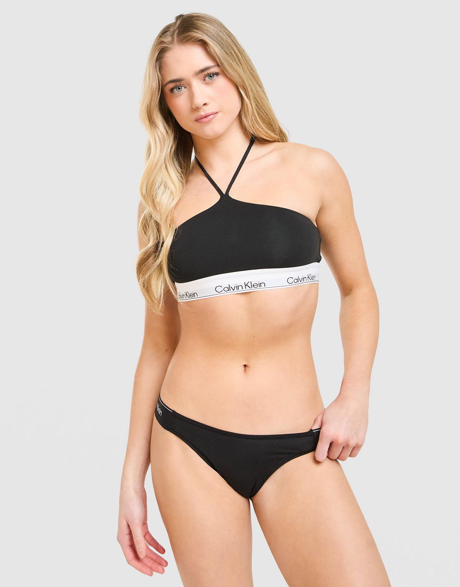 Calvin Klein Underwear Icon Cotton Halter Bralette