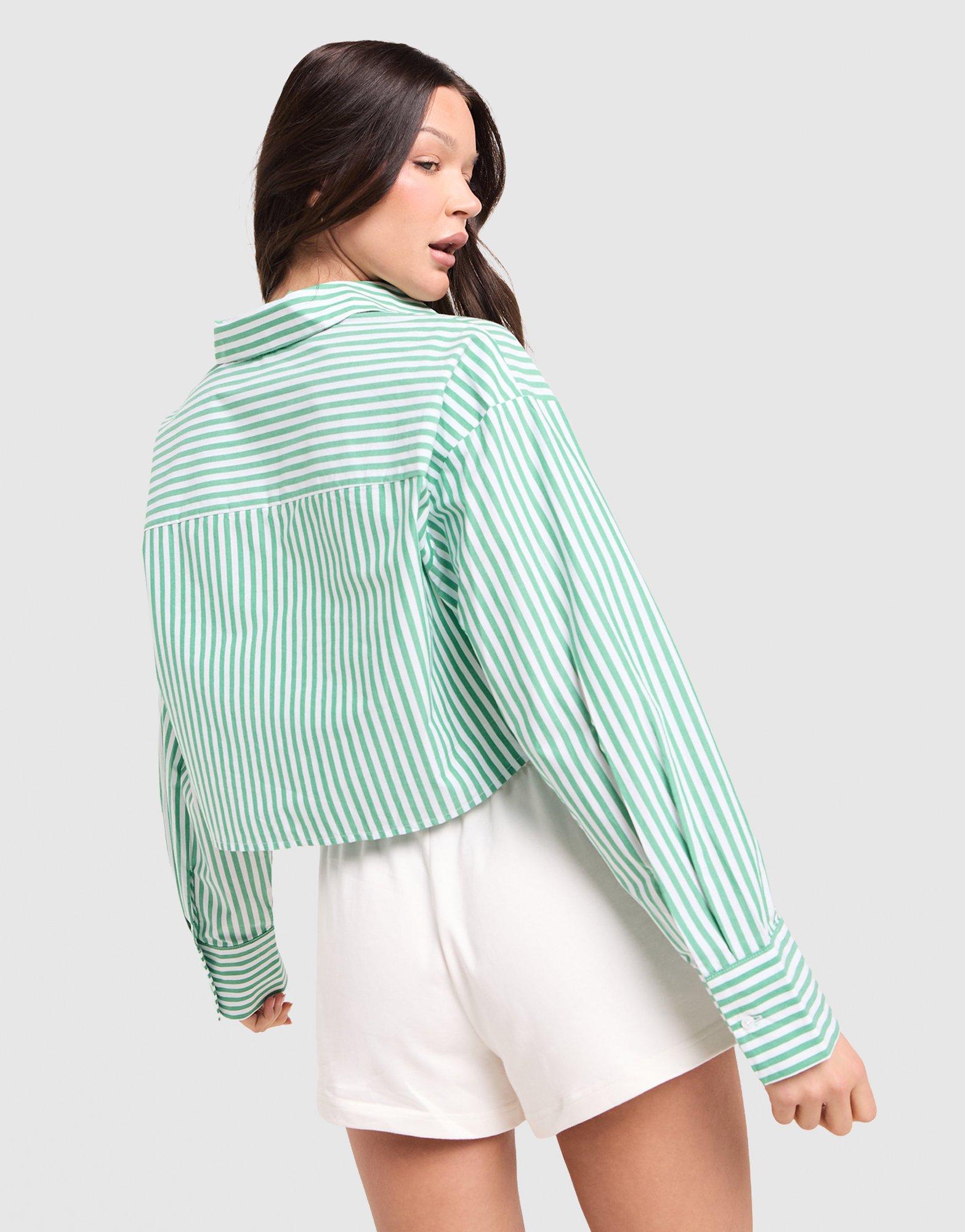 Calvin Klein Striped Poplin Shirt