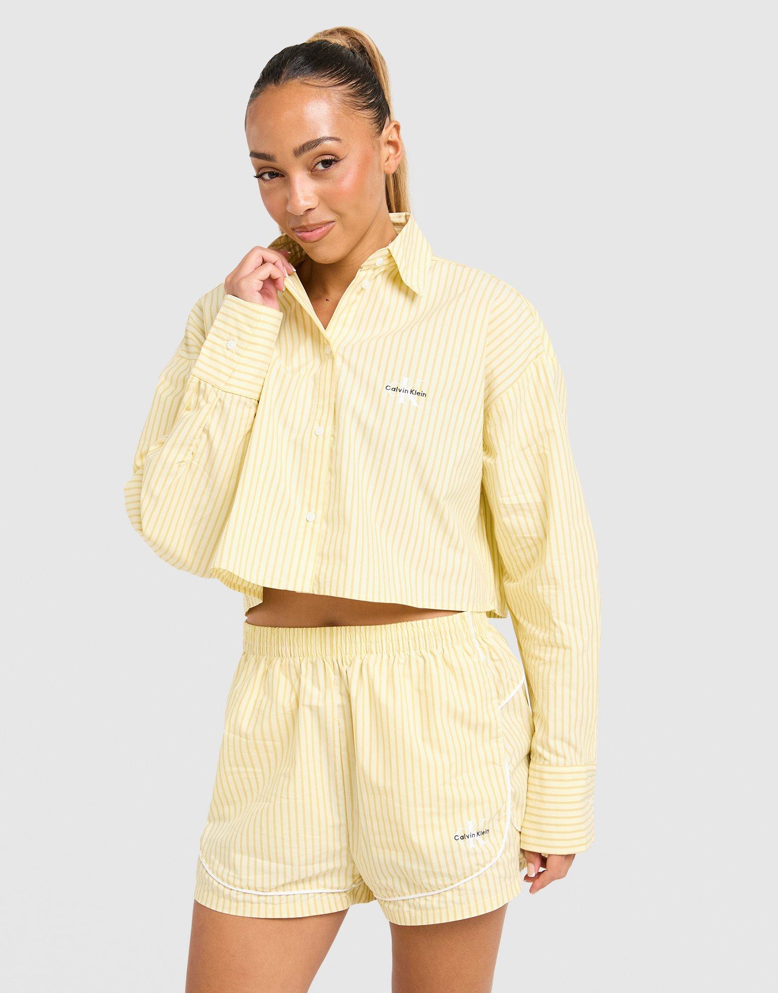 Calvin Klein Striped Poplin Shirt