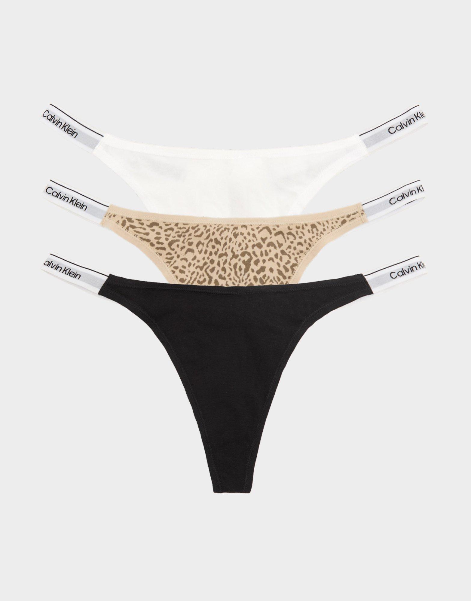 Calvin Klein 3-Pack Dipped Thongs
