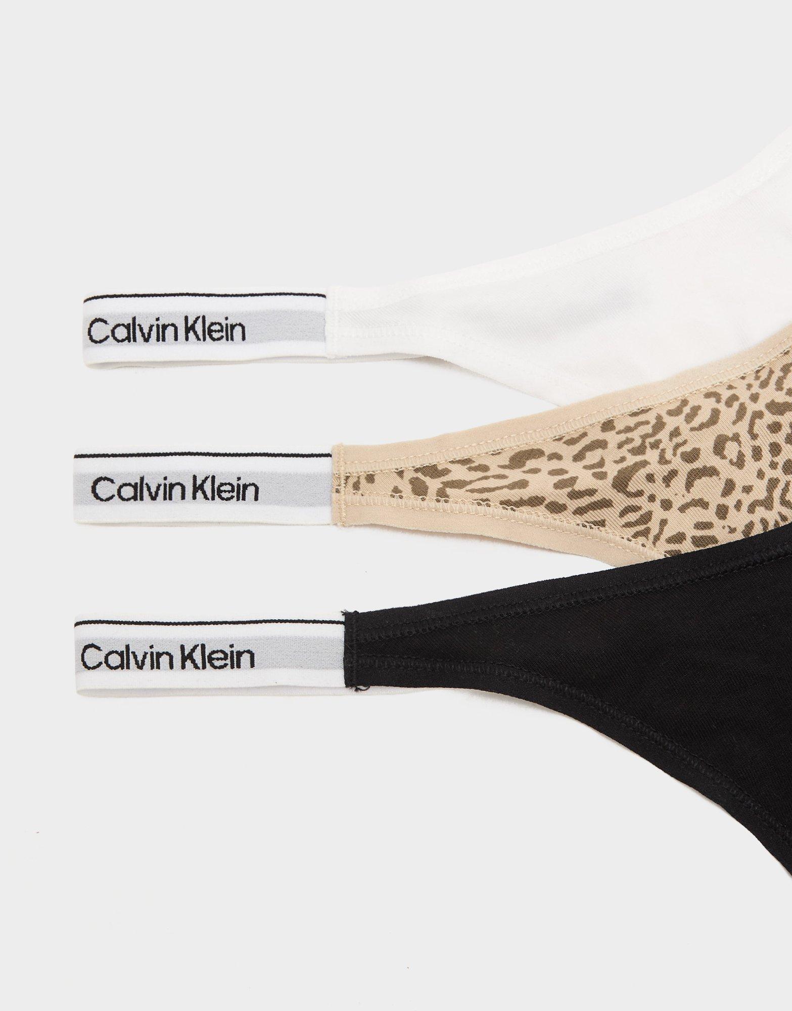 Calvin Klein 3-Pack Dipped Thongs