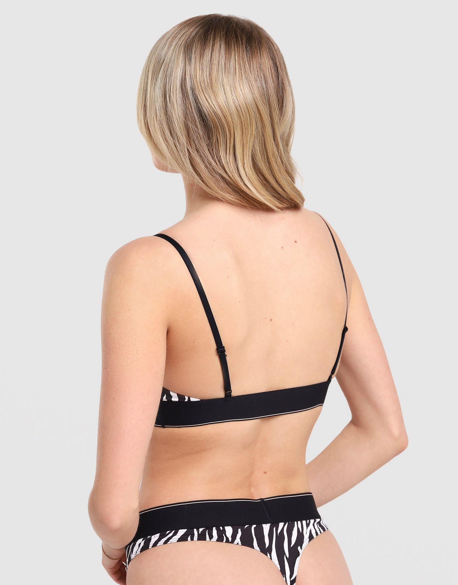 Calvin Klein Underwear Zebra Print Bralette