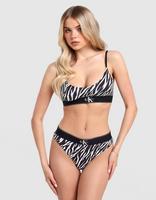 Calvin Klein Underwear Zebra Print Bralette
