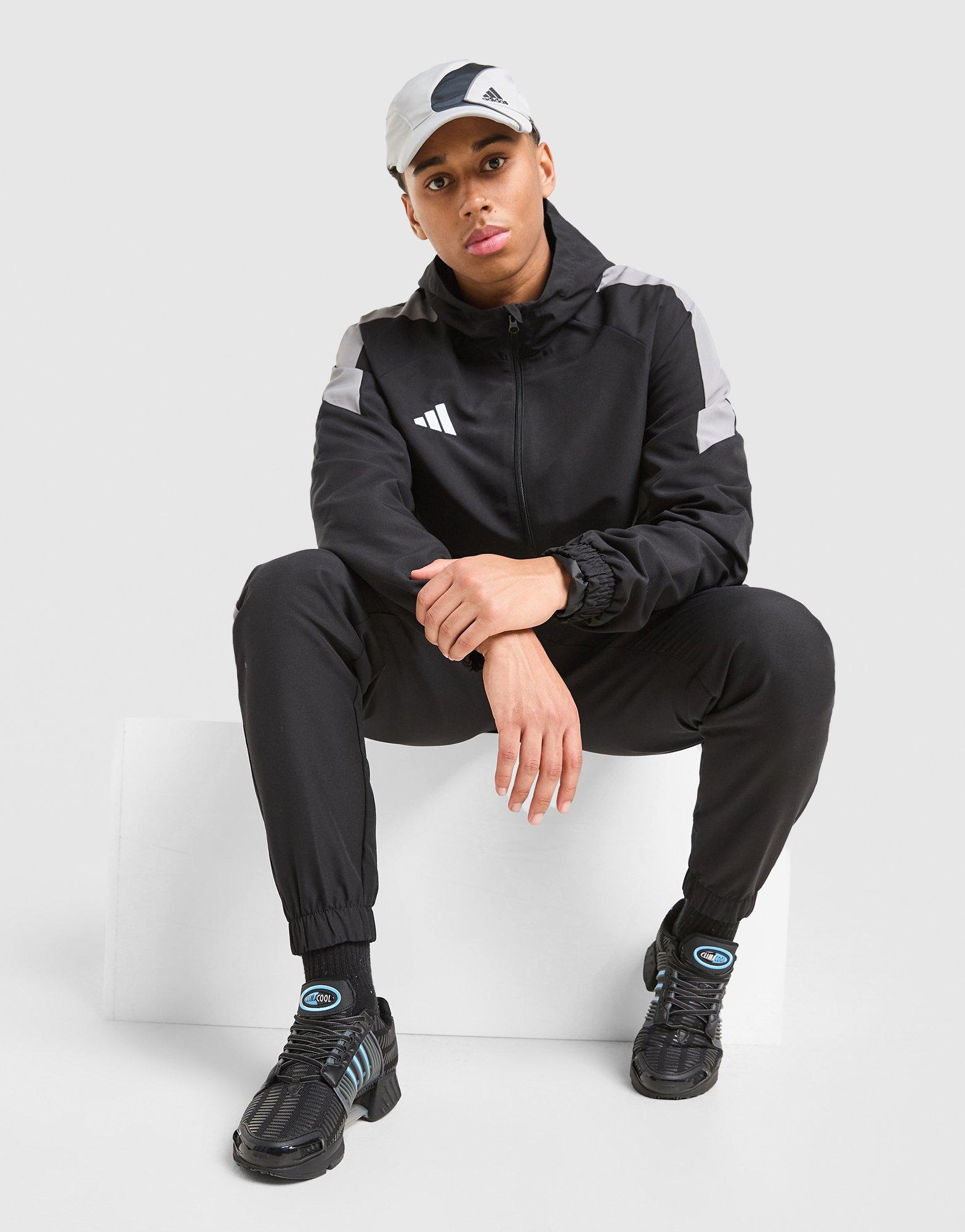 adidas Felpa con Cappuccio Tiro Woven