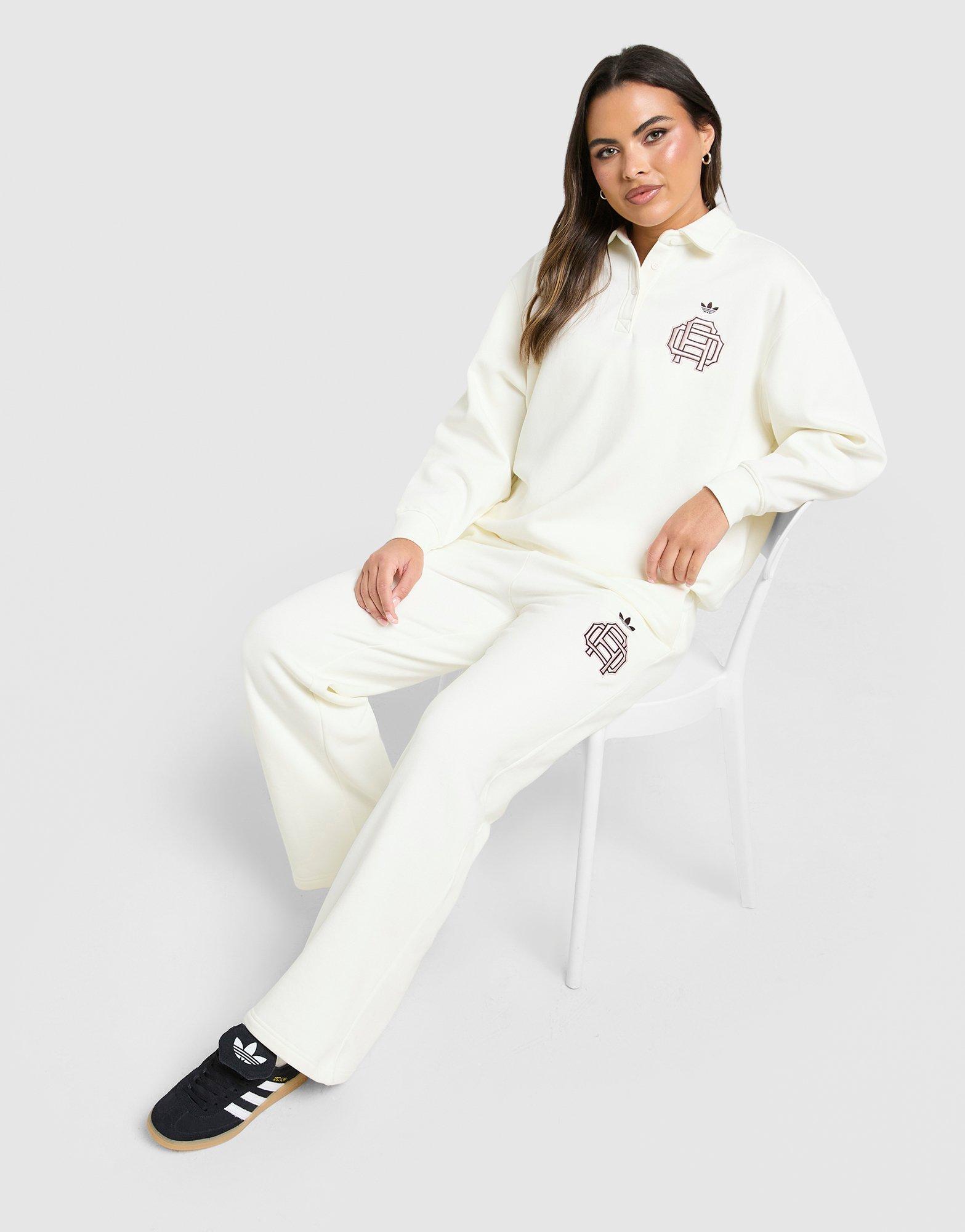 adidas Originals Emblem Wide Leg Joggers