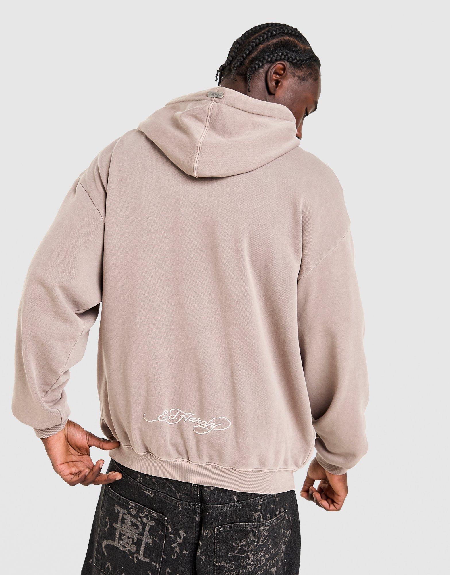 Ed Hardy Dragon All Over Print Hoodie