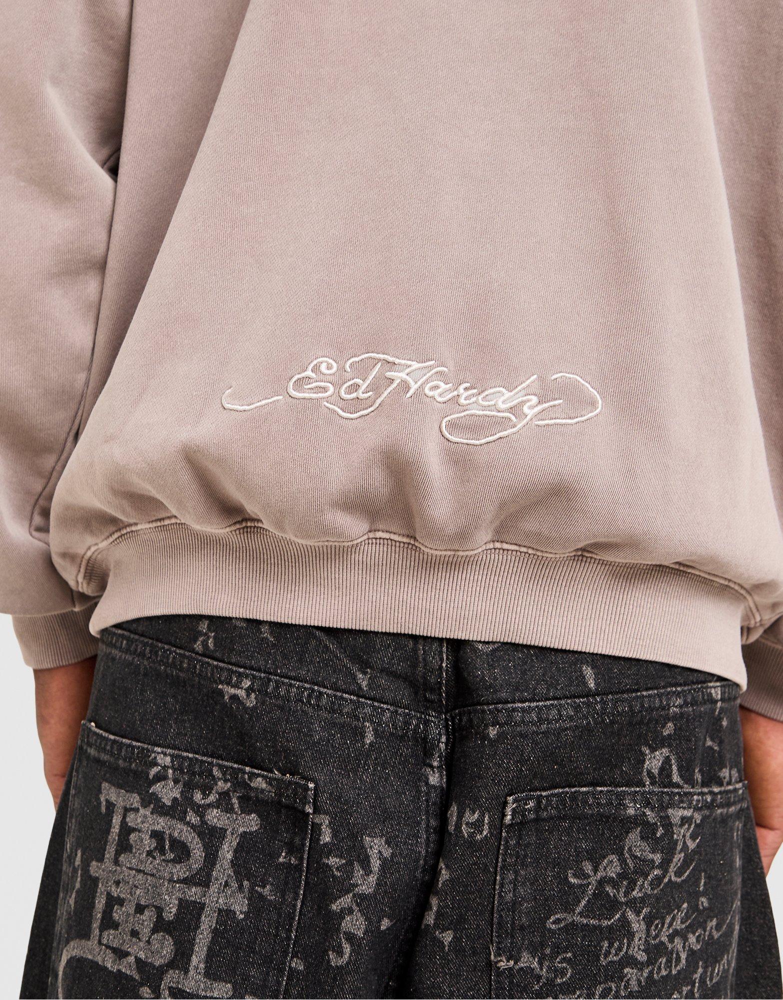 Ed Hardy Dragon All Over Print Hoodie