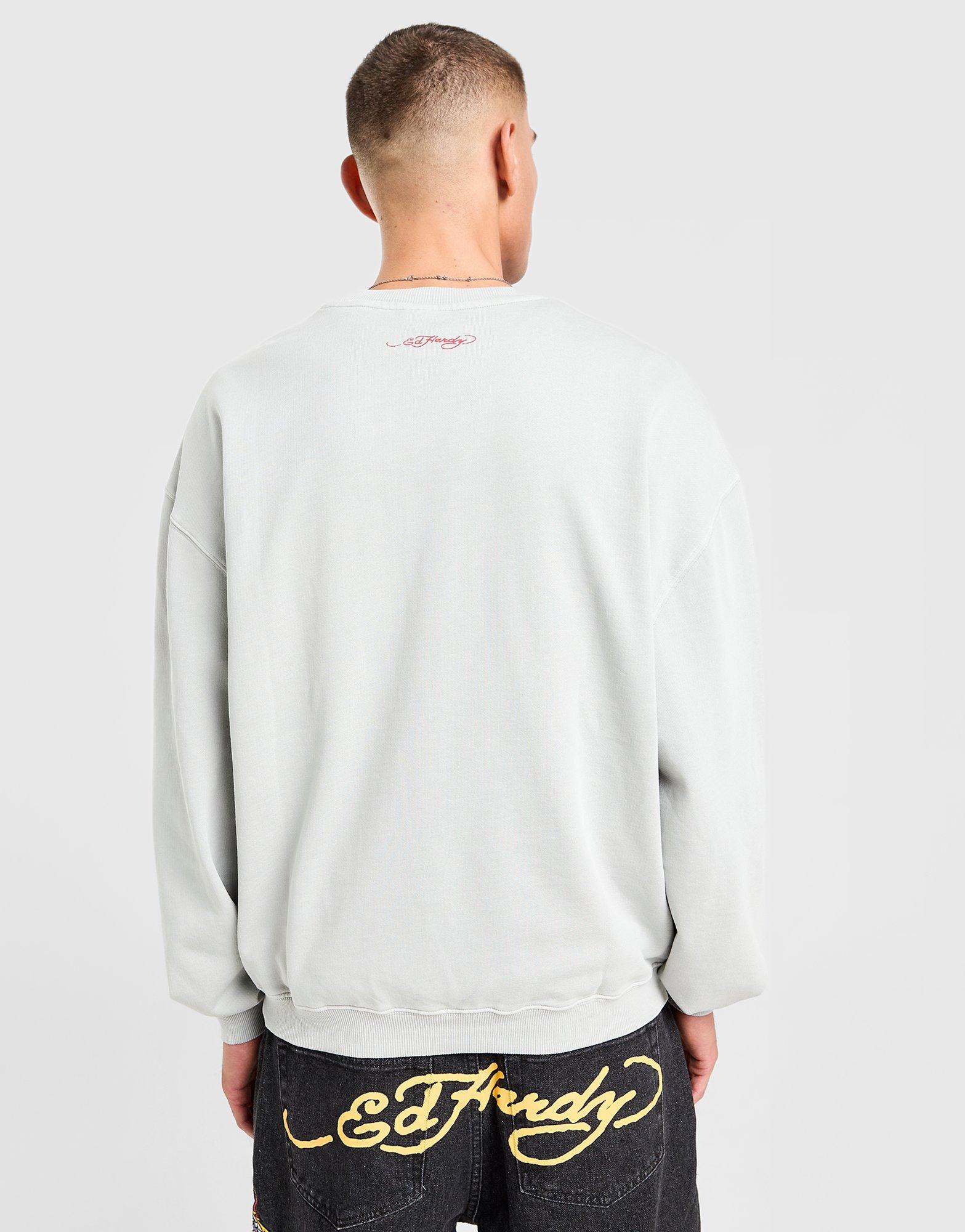 Ed Hardy Sweatshirt Tiiger Crew